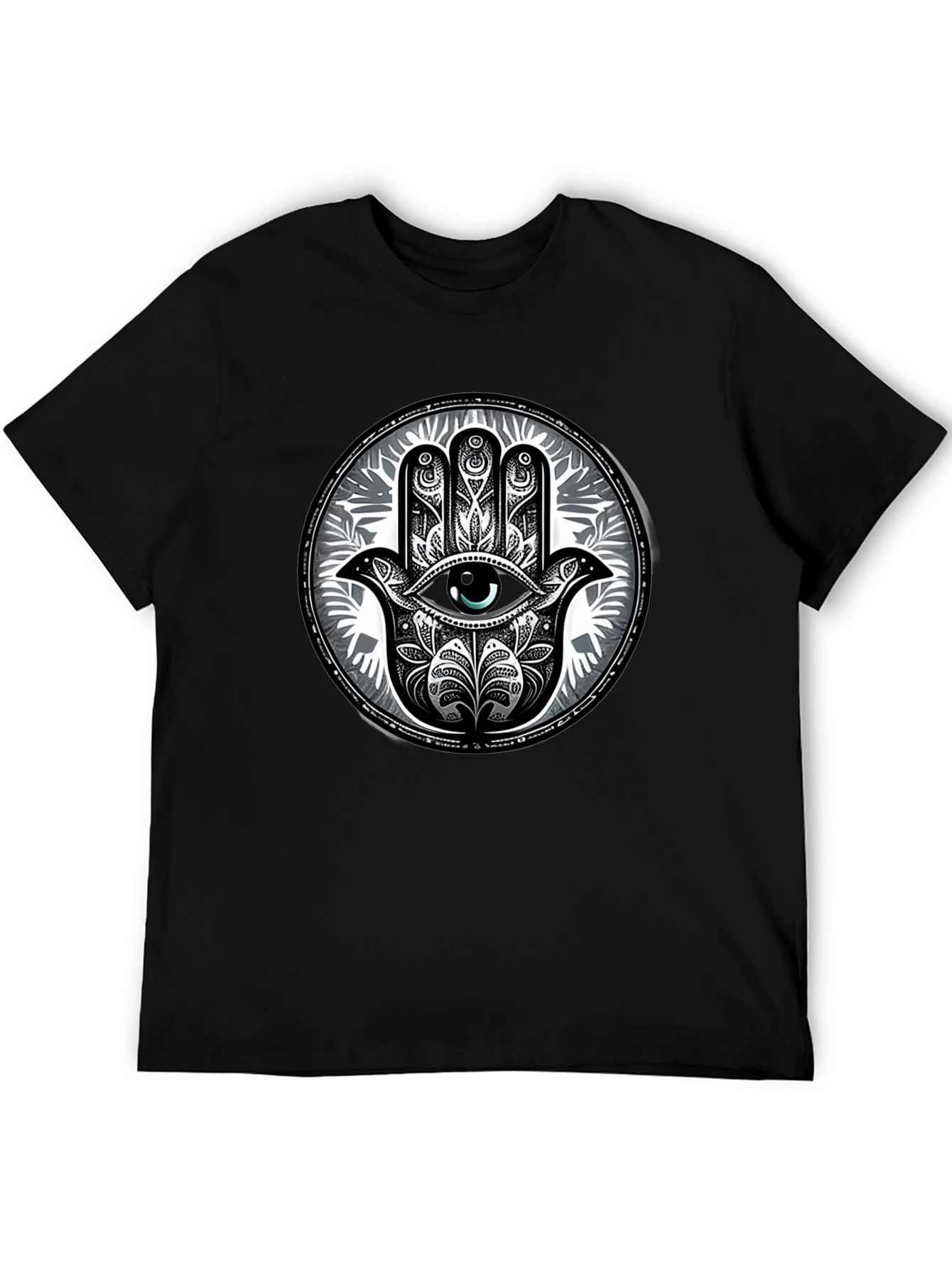 Hamsa Hand Graphic Tee - Eye Protection