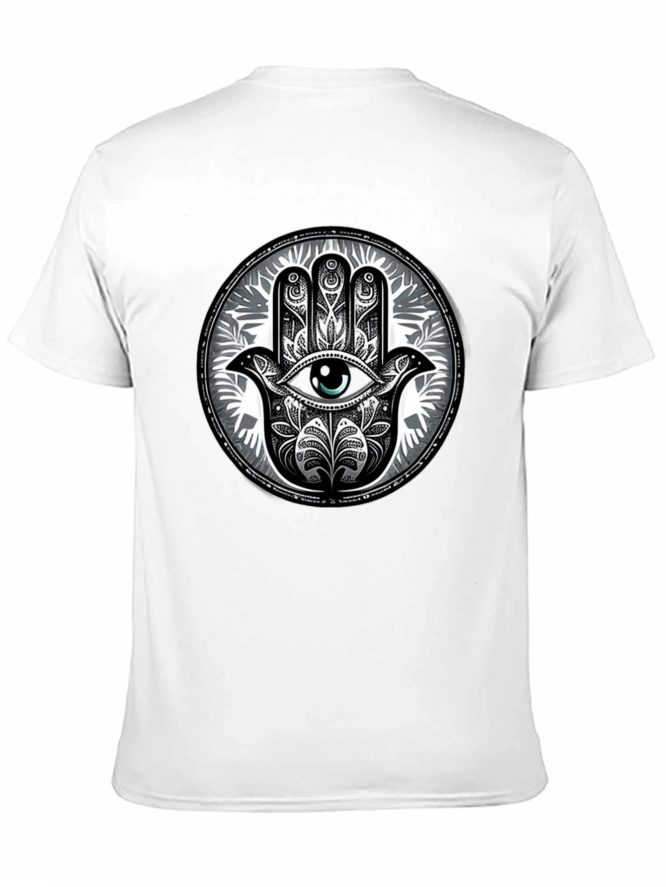 Hamsa Hand Graphic Tee - Eye Protection