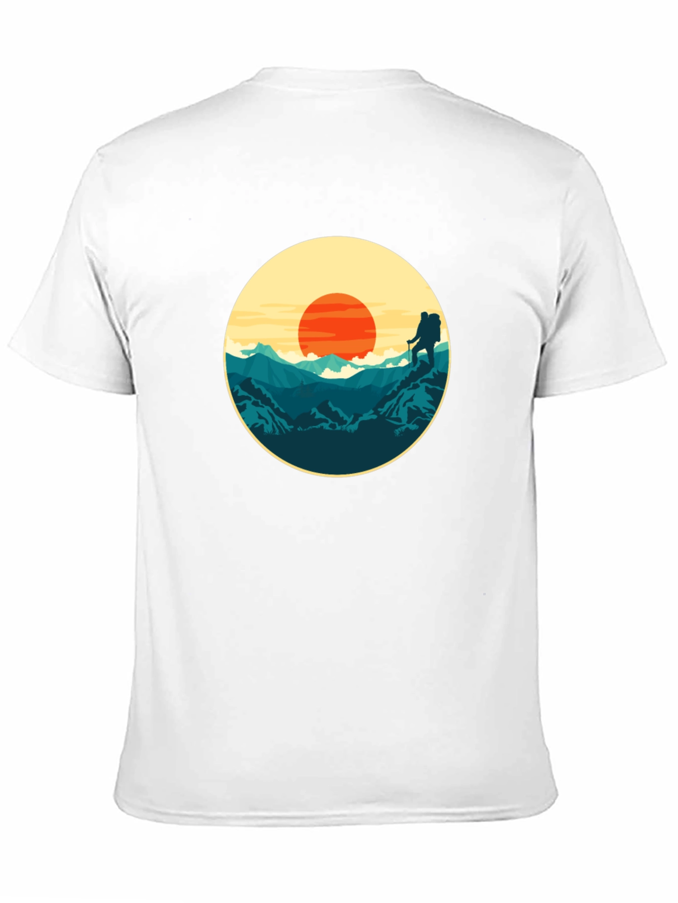 Mountain Sunset Graphic Tee - Adventure Ready!