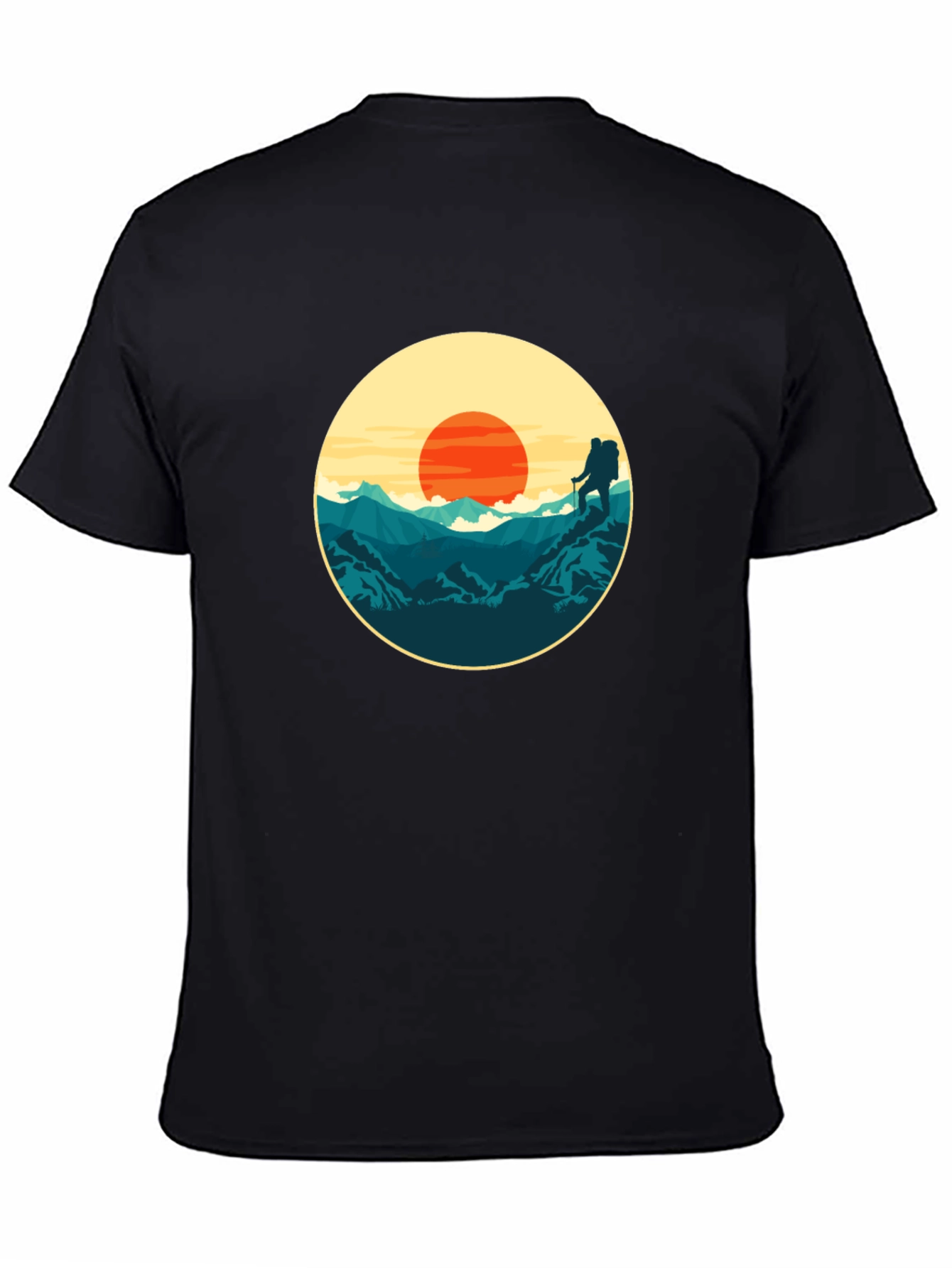 Mountain Sunset Graphic Tee - Adventure Ready!