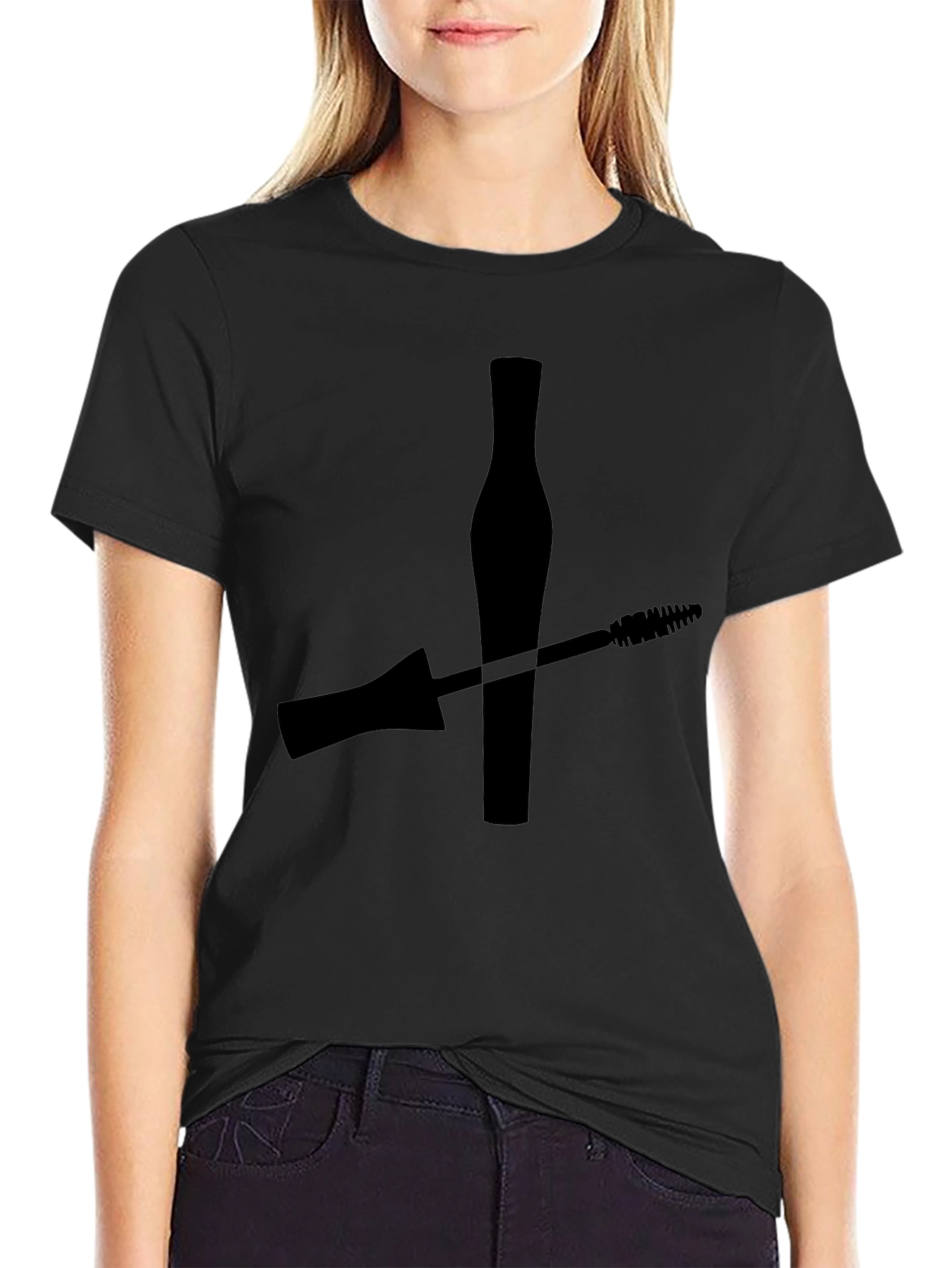 Mascara Graphic Print T-Shirt - Classic Unisex Style
