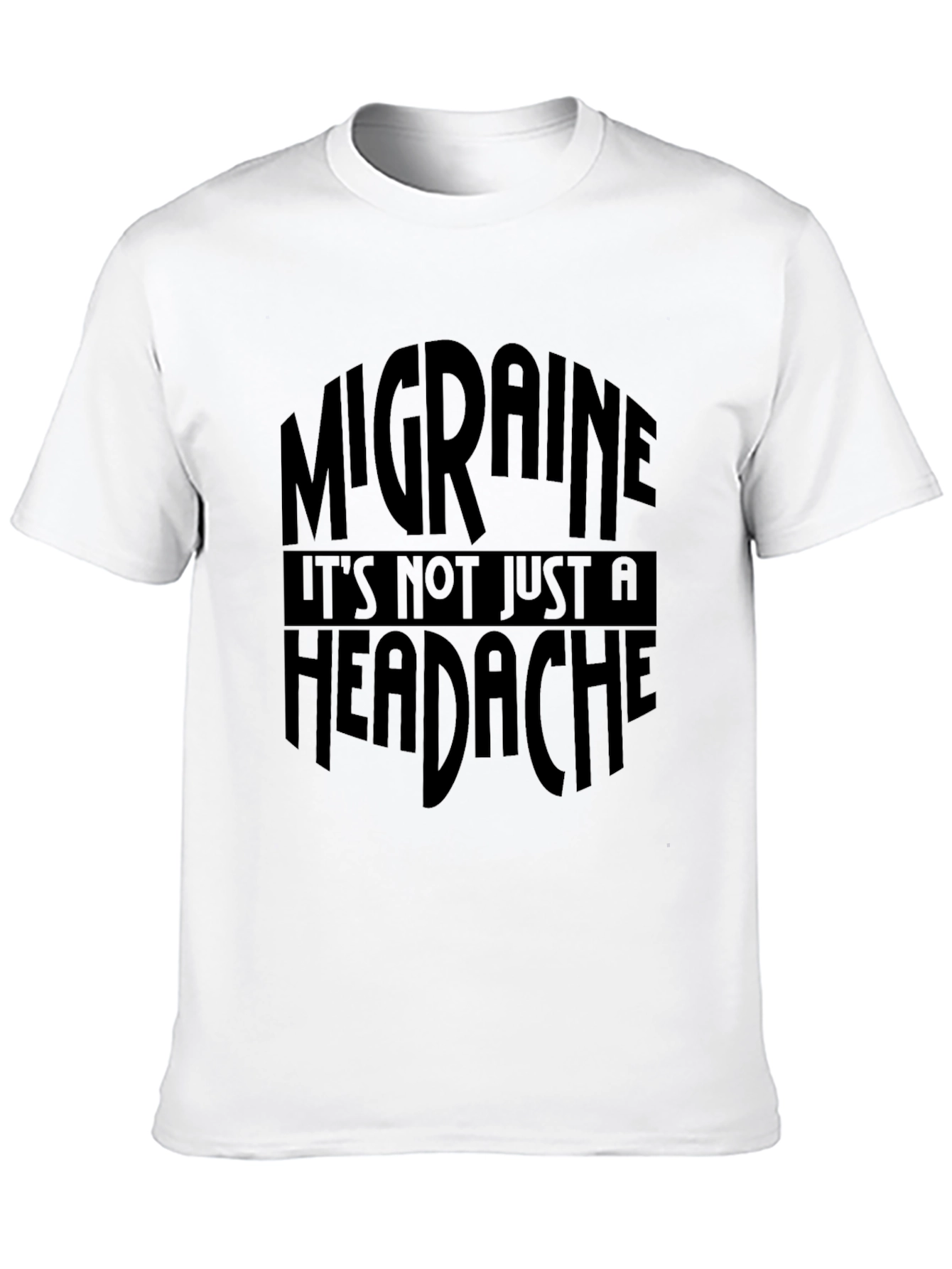Migraine Awareness T-Shirt - Its Not Just A Headache
