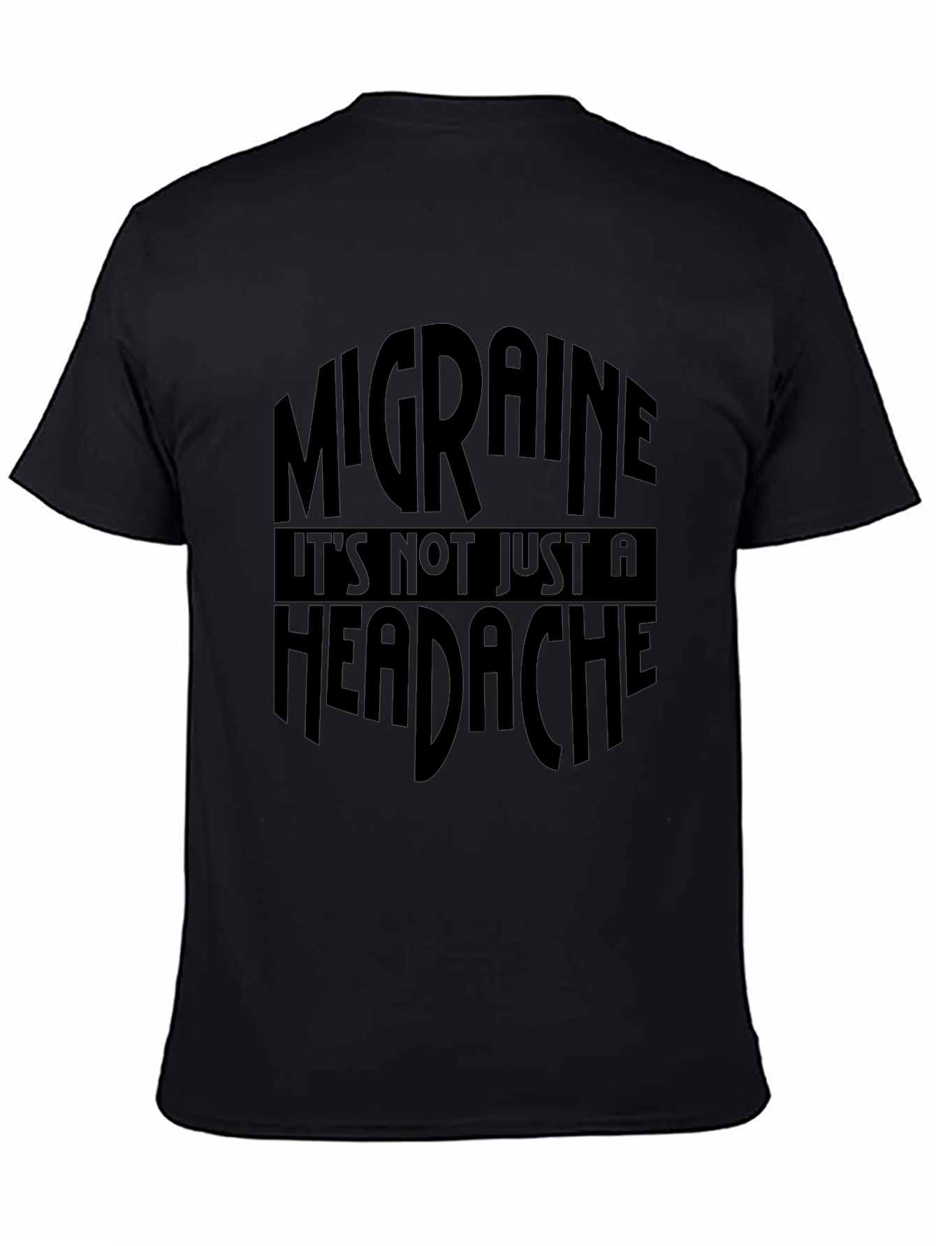 Migraine Awareness T-Shirt - Its Not Just A Headache