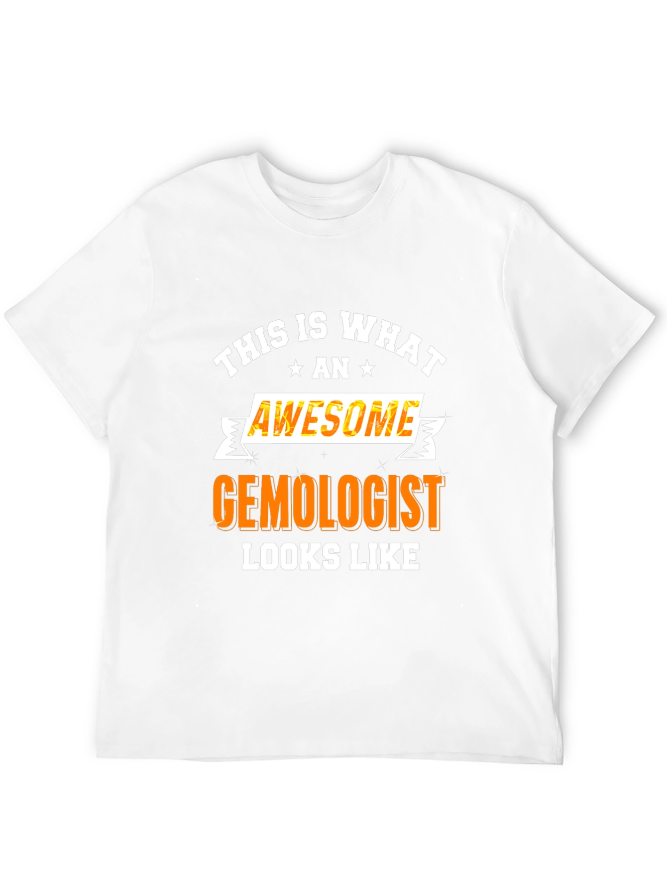 Awesome Gemologist Graphic Tee - Black