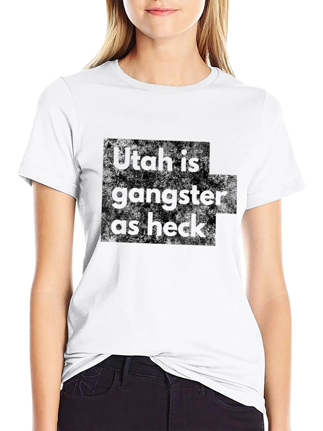 Utah is Gangster as Heck Graphic Tee