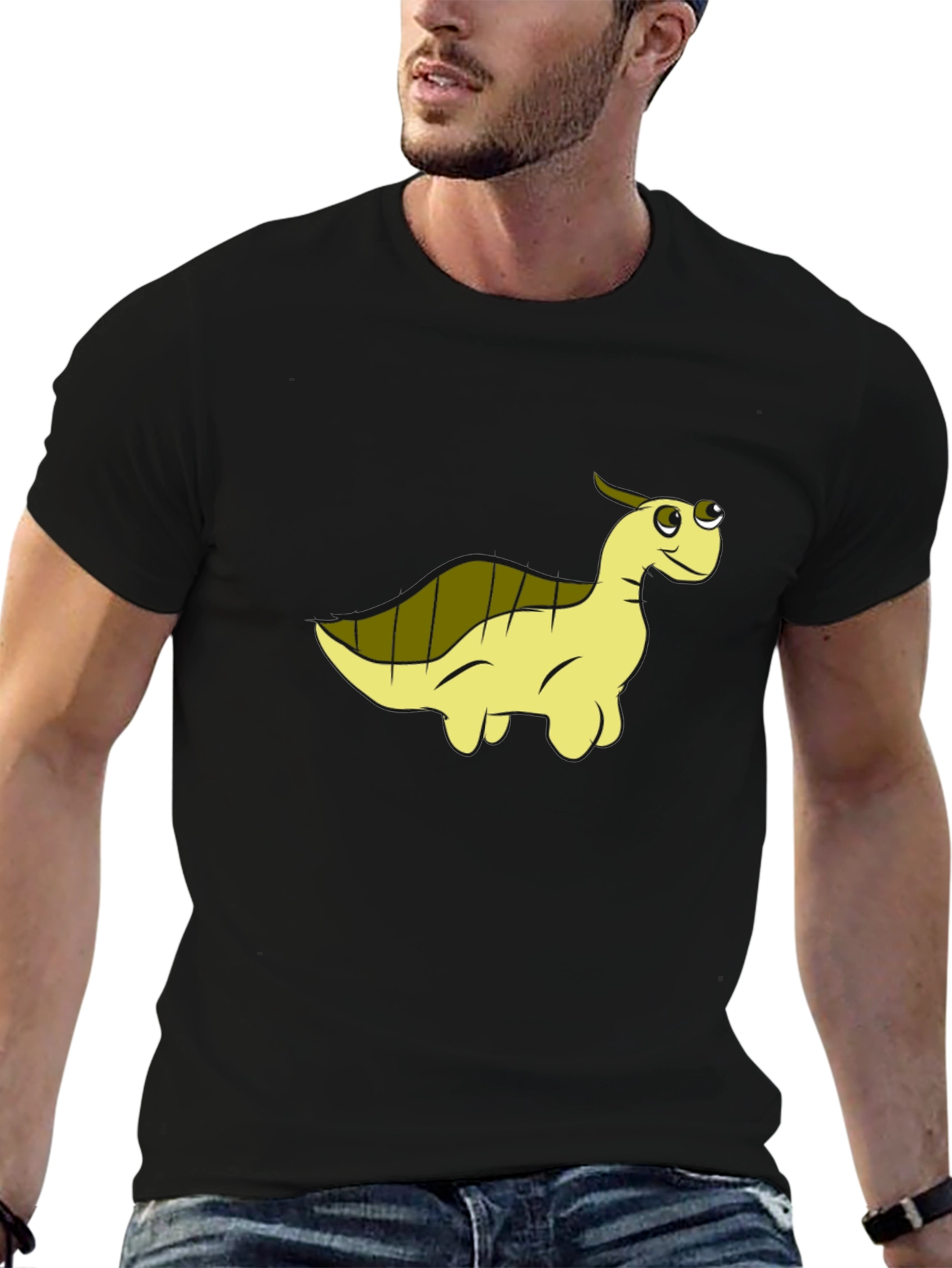 Cute Dinosaur Graphic T-Shirt
