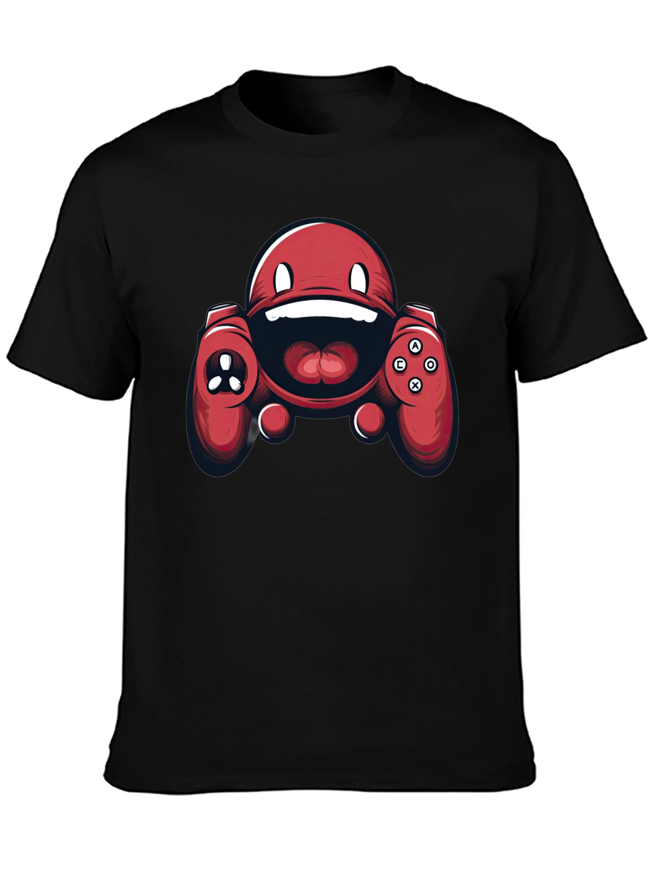 Gamer Monster Graphic T-Shirt - Cool Novelty Tee