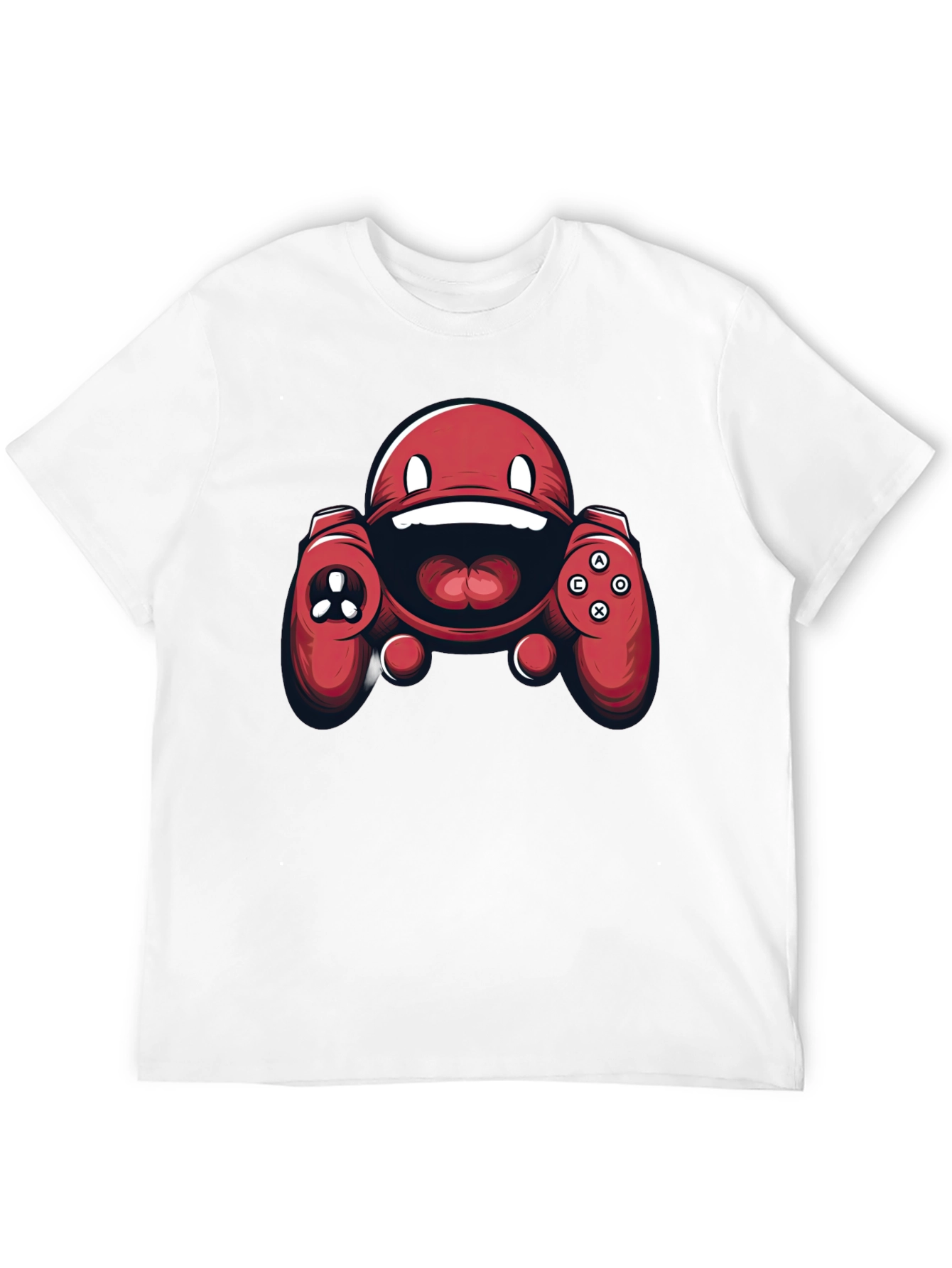 Gamer Monster Graphic T-Shirt - Cool Novelty Tee
