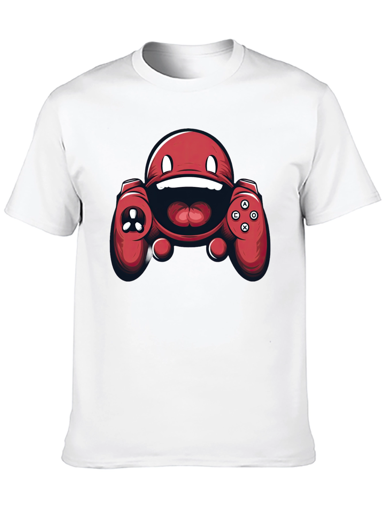 Gamer Monster Graphic T-Shirt - Cool Novelty Tee