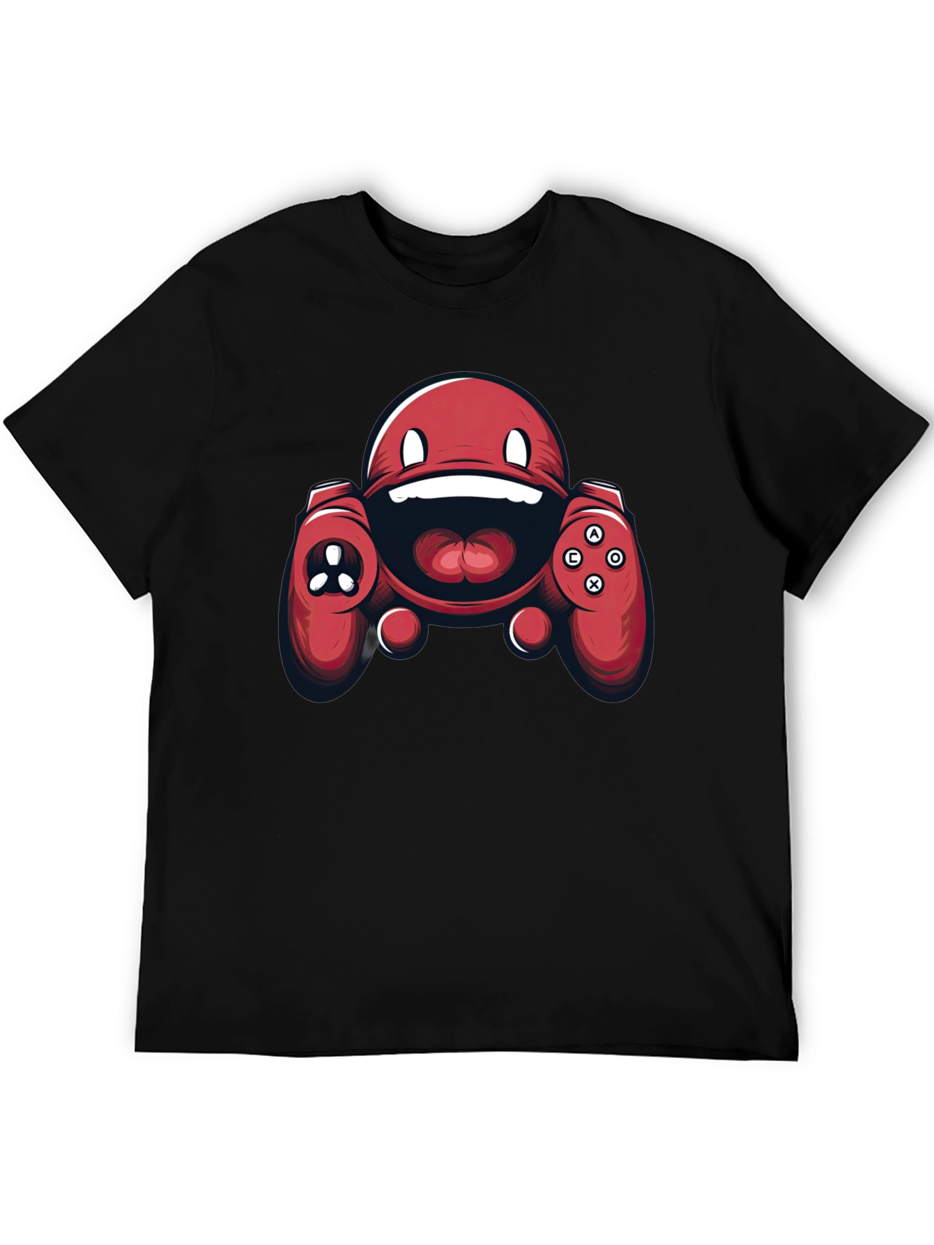 Gamer Monster Graphic T-Shirt - Cool Novelty Tee