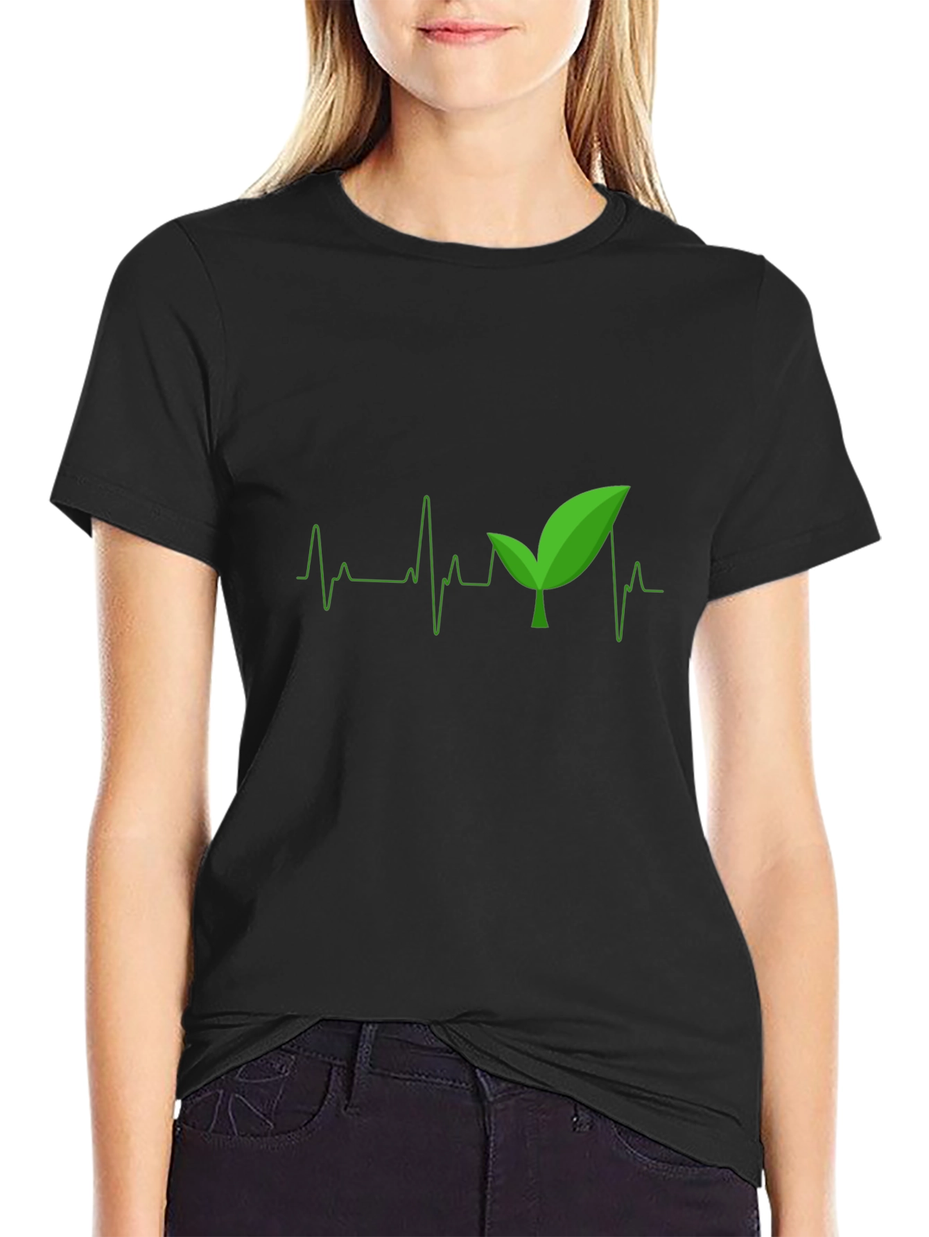 Nature Heartbeat T-Shirt - Eco Friendly Tee