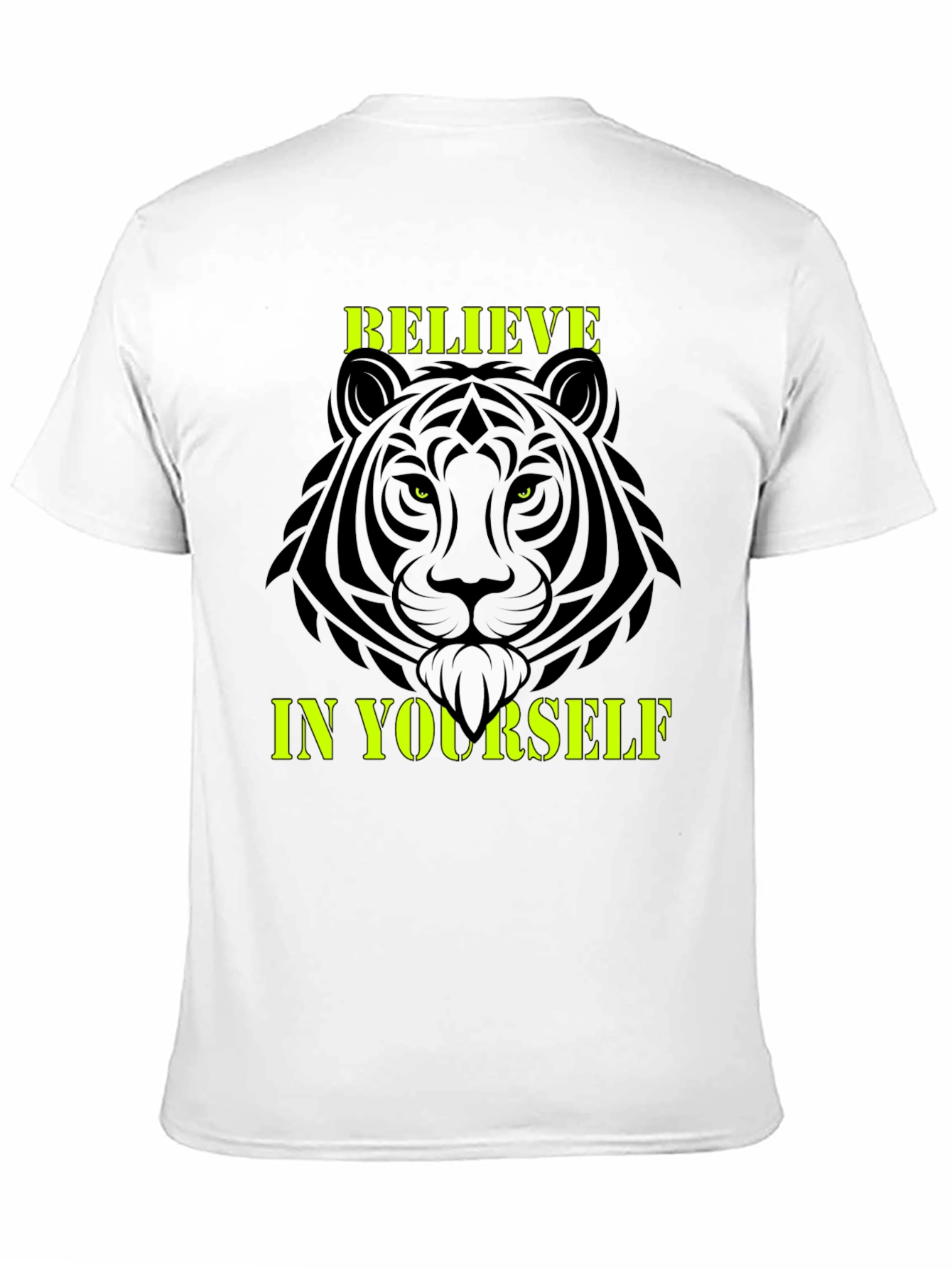 Believe In Yourself Graphic Tee Black T-Shirt