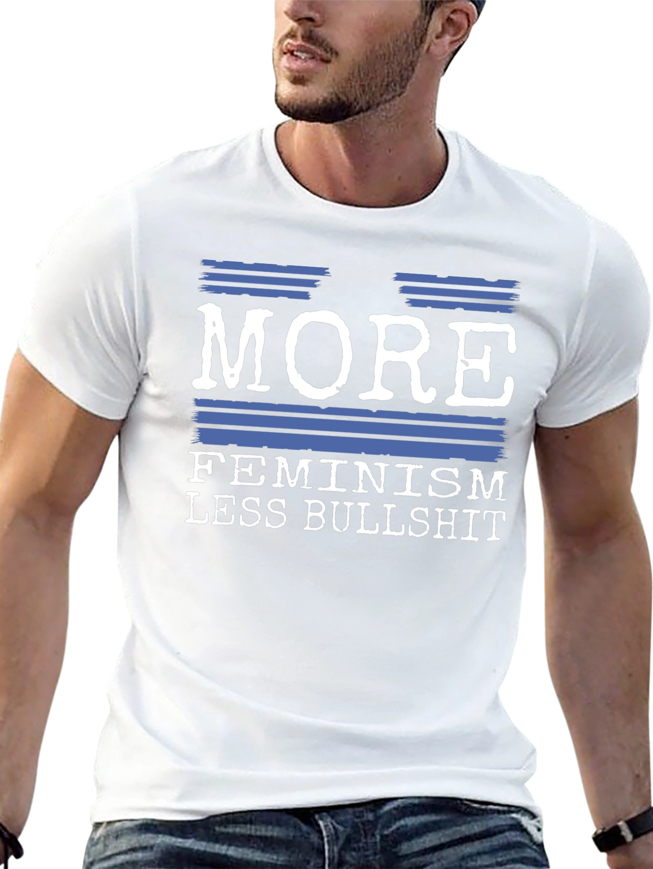 More Feminism Less Bullshit Graphic Tee