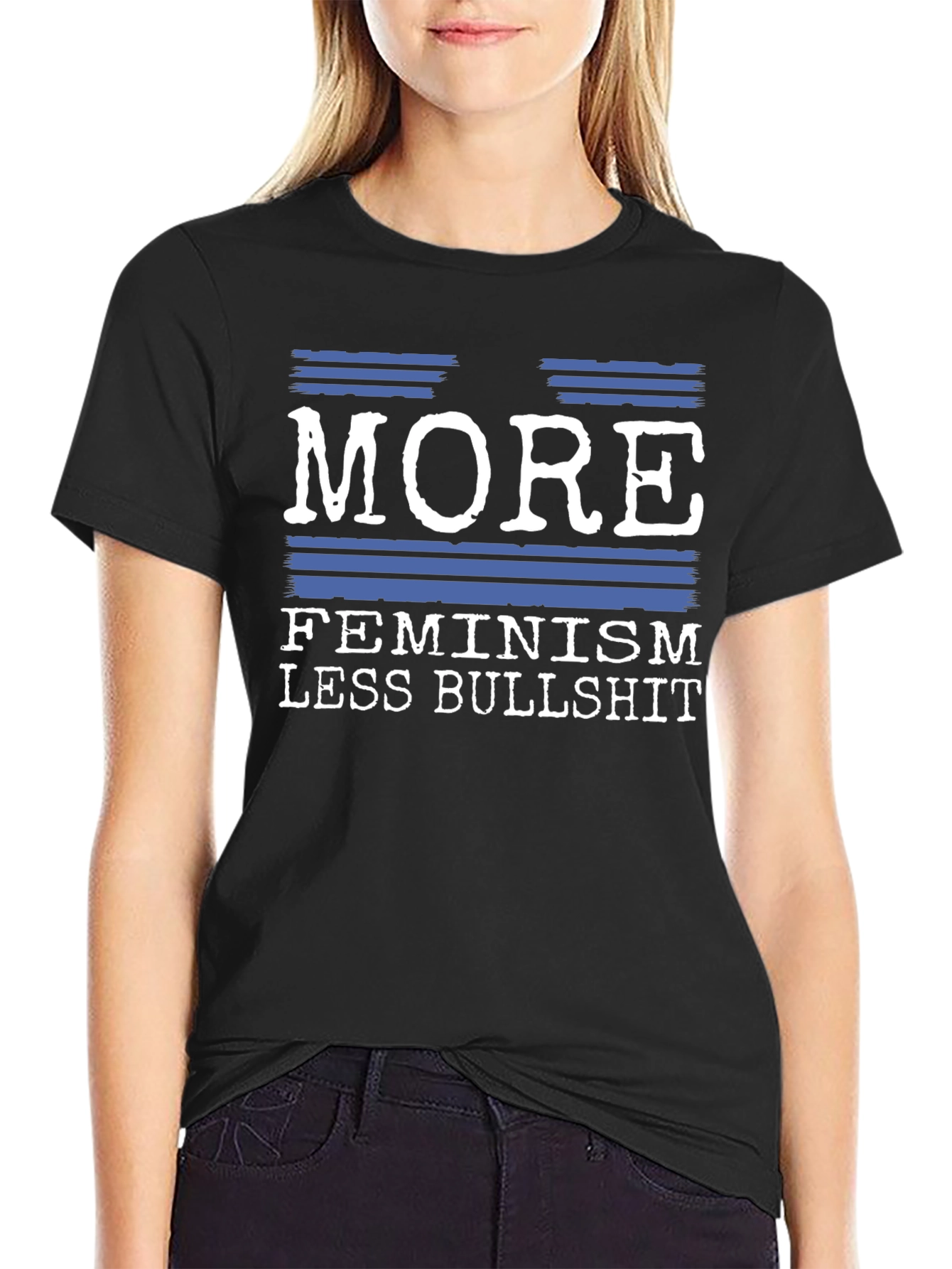More Feminism Less Bullshit Graphic Tee