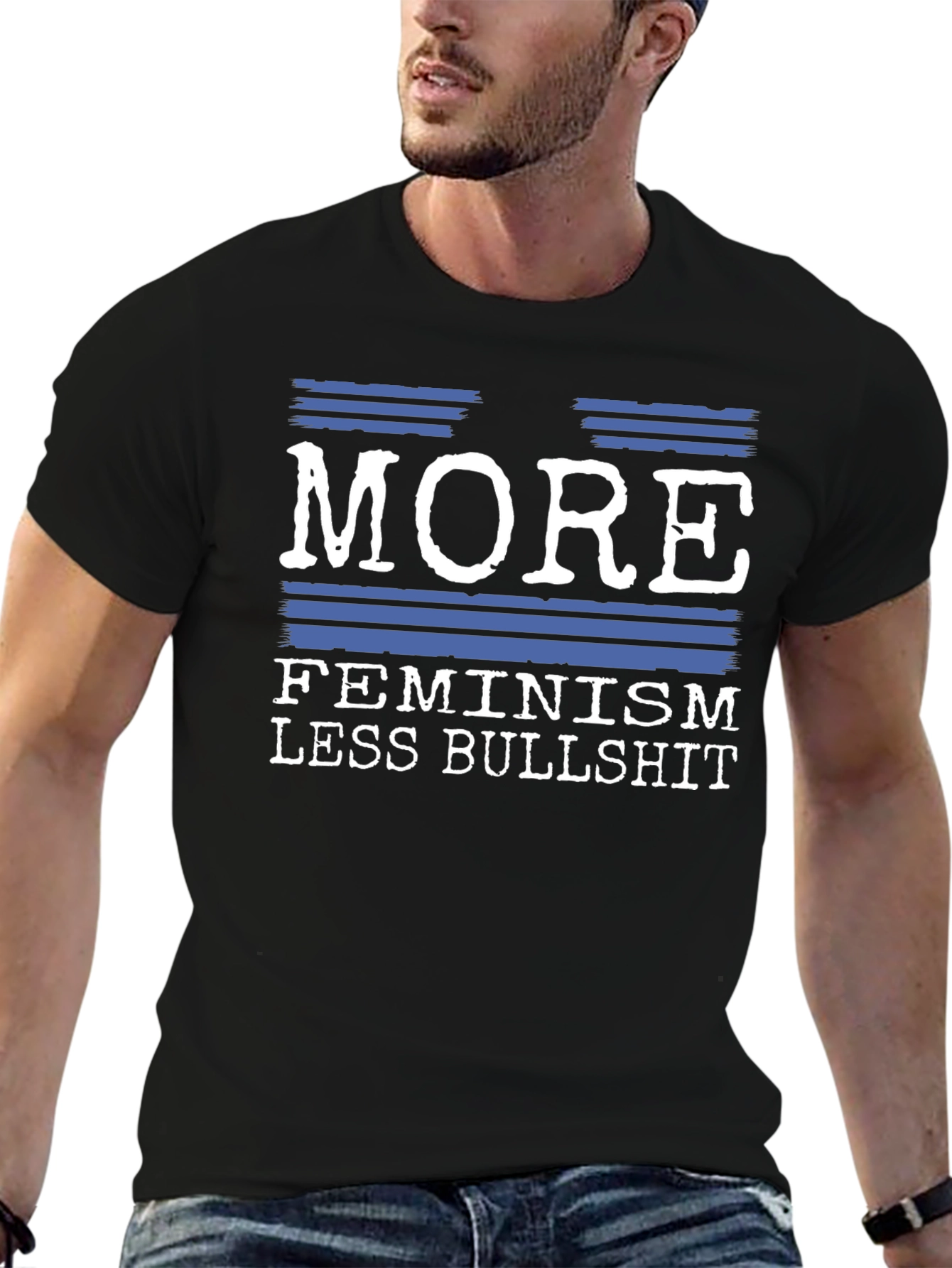 More Feminism Less Bullshit Graphic Tee