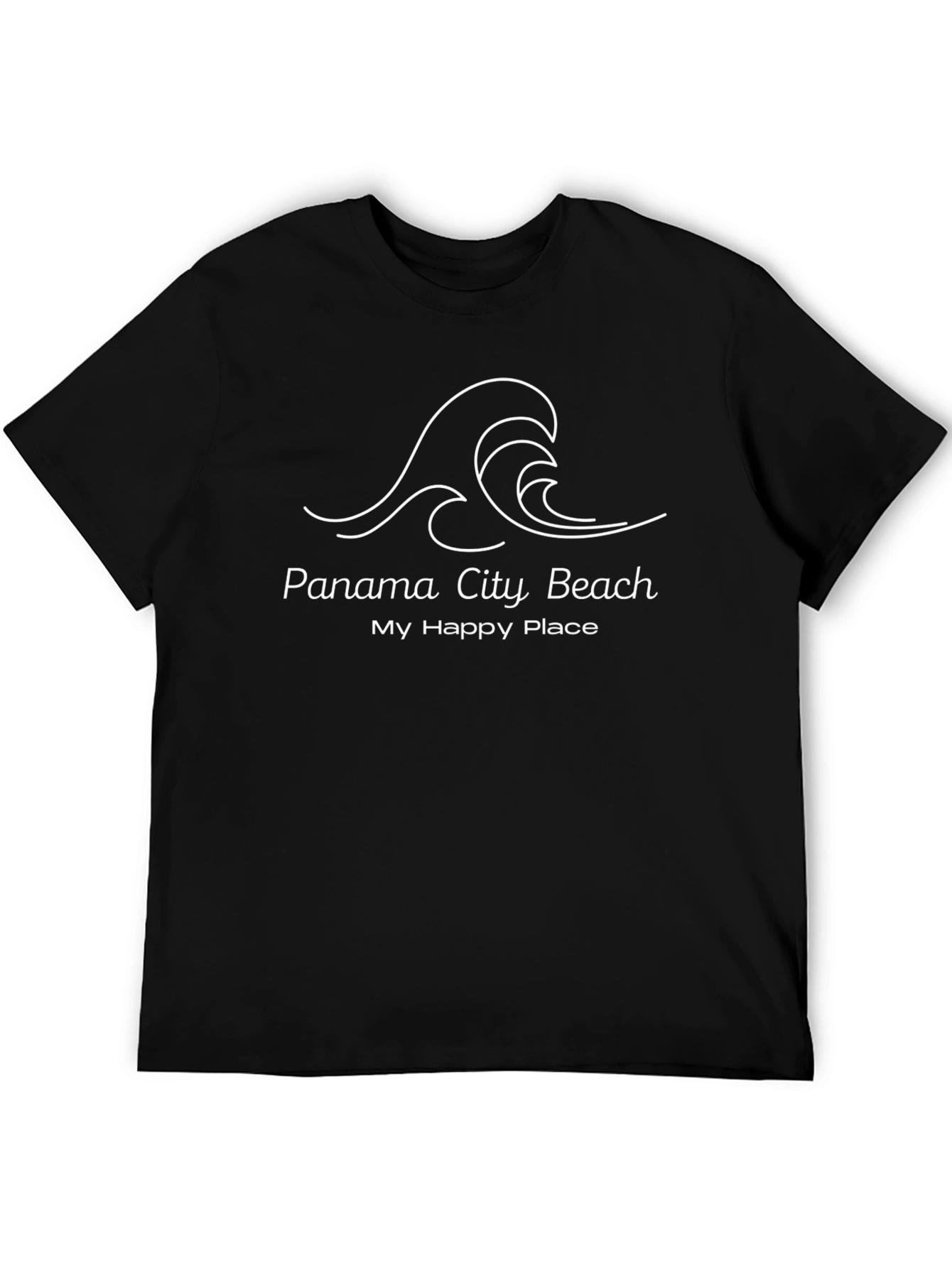 Panama City Beach Wave Graphic Tee