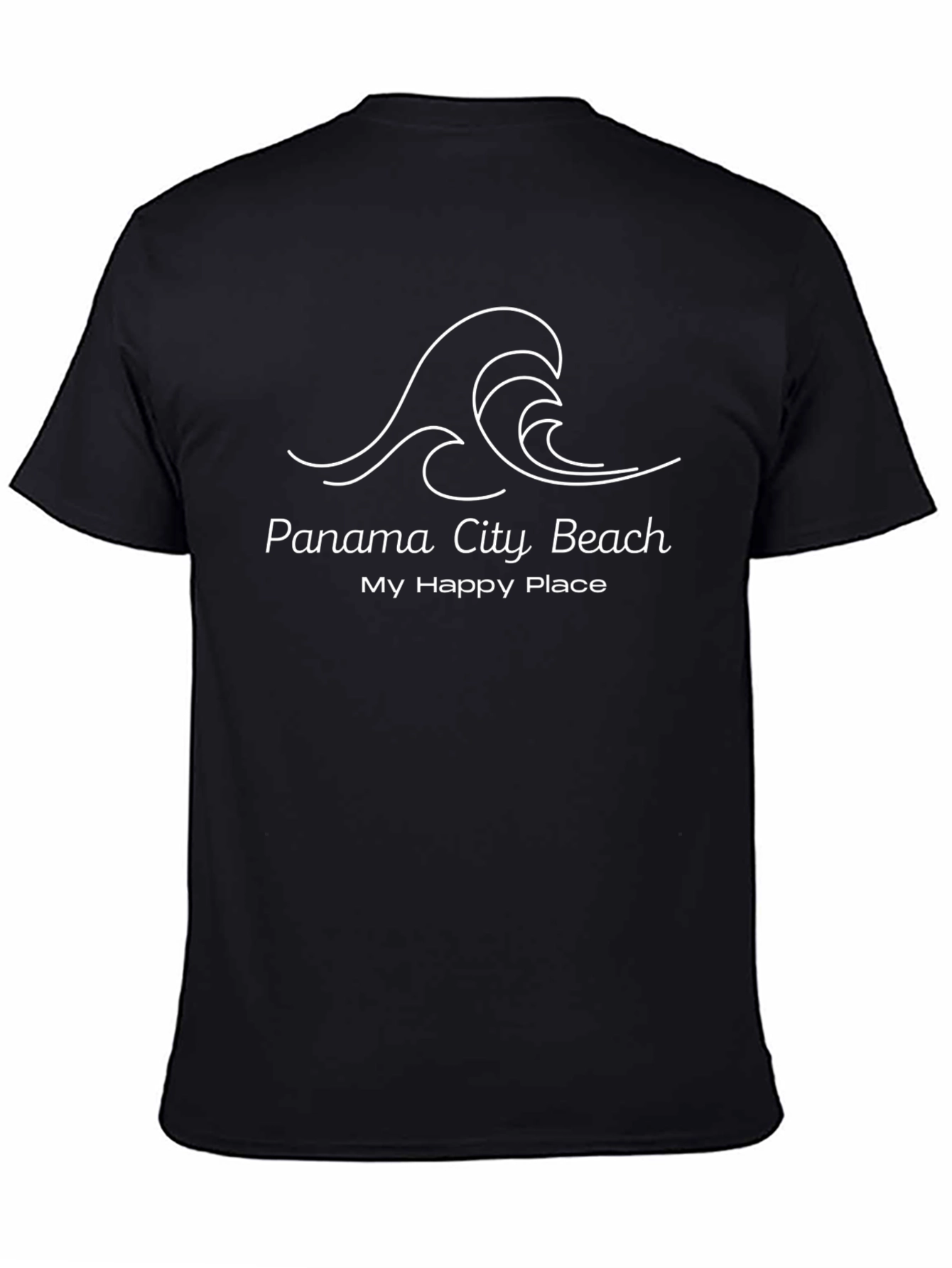 Panama City Beach Wave Graphic Tee