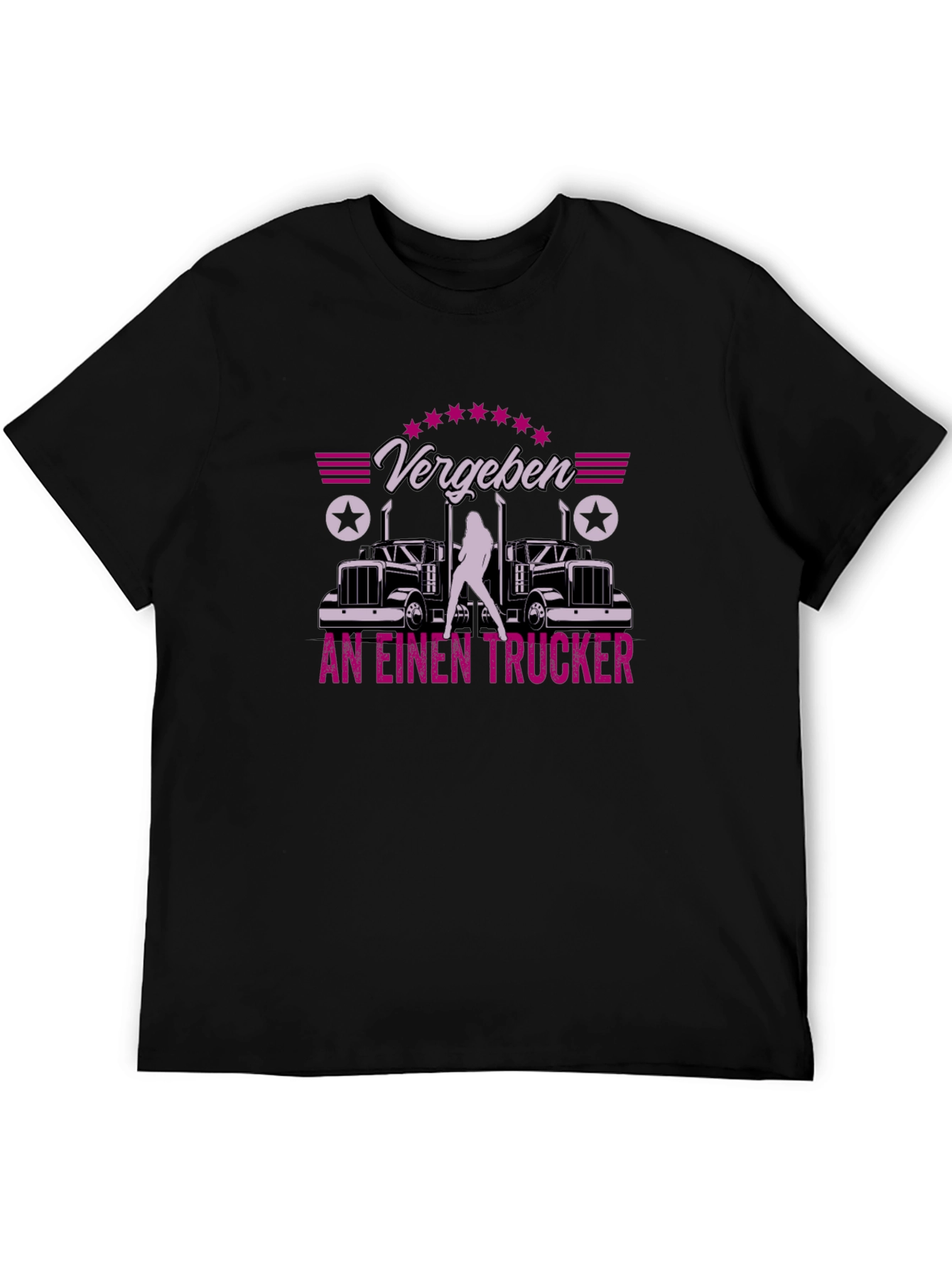 Trucker Tee - Vergeben an einen Trucker Graphic T-Shirt