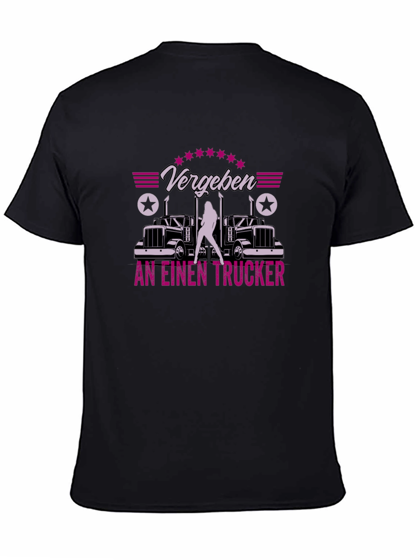 Trucker Tee - Vergeben an einen Trucker Graphic T-Shirt