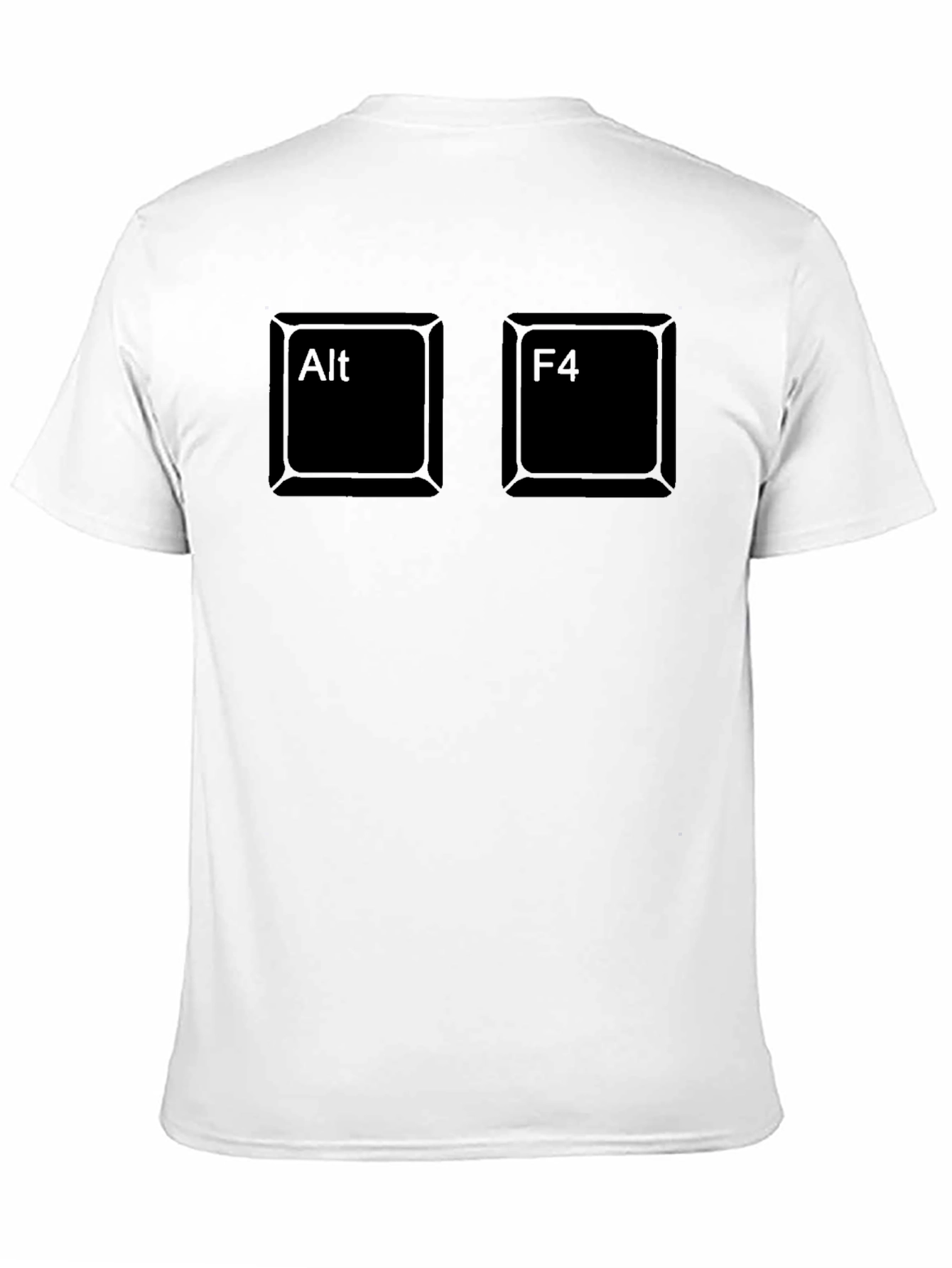 Alt+F4 Black T-Shirt - Shut Down in Style