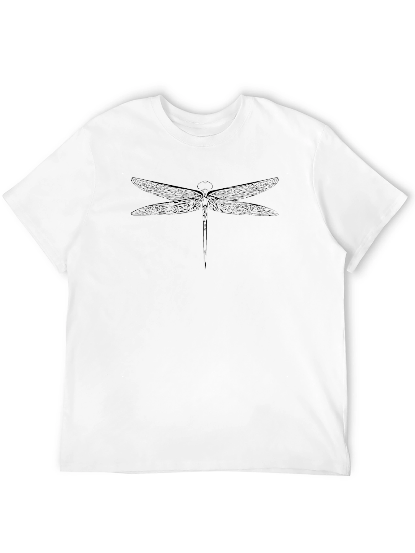Dragonfly Graphic Black T-Shirt
