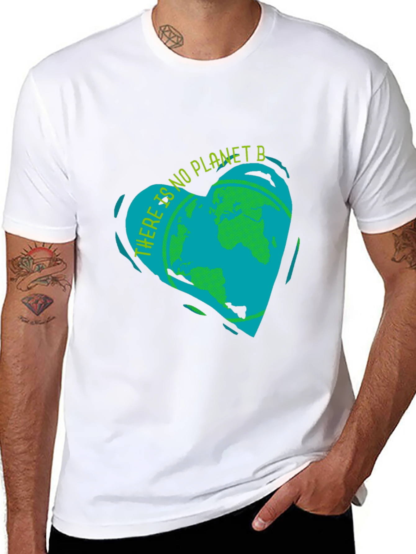 No Planet B T-Shirt - Eco-Friendly Earth Design