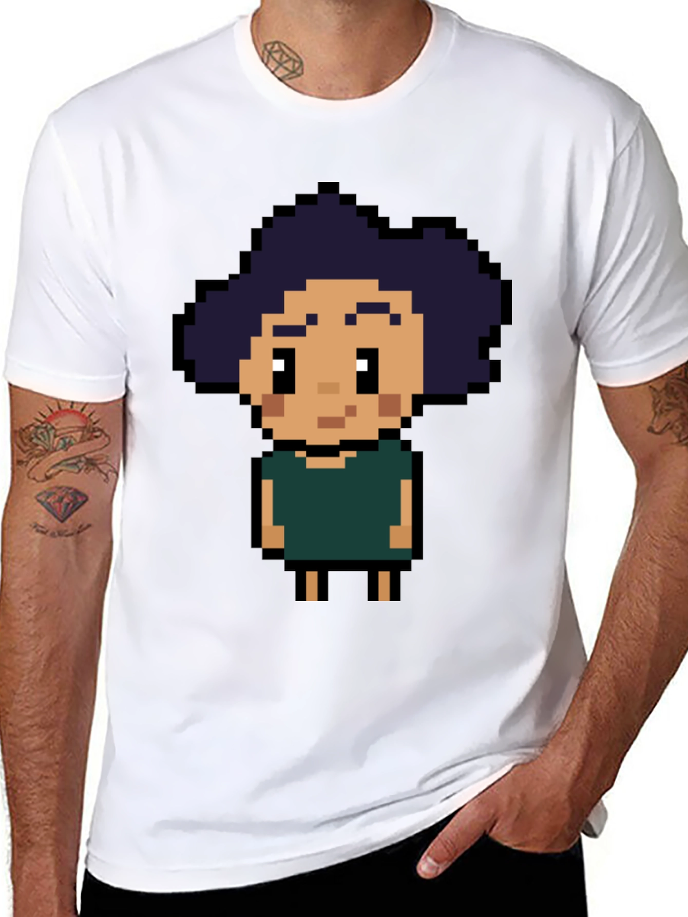 Pixel Art T-Shirt - Retro Gaming Style