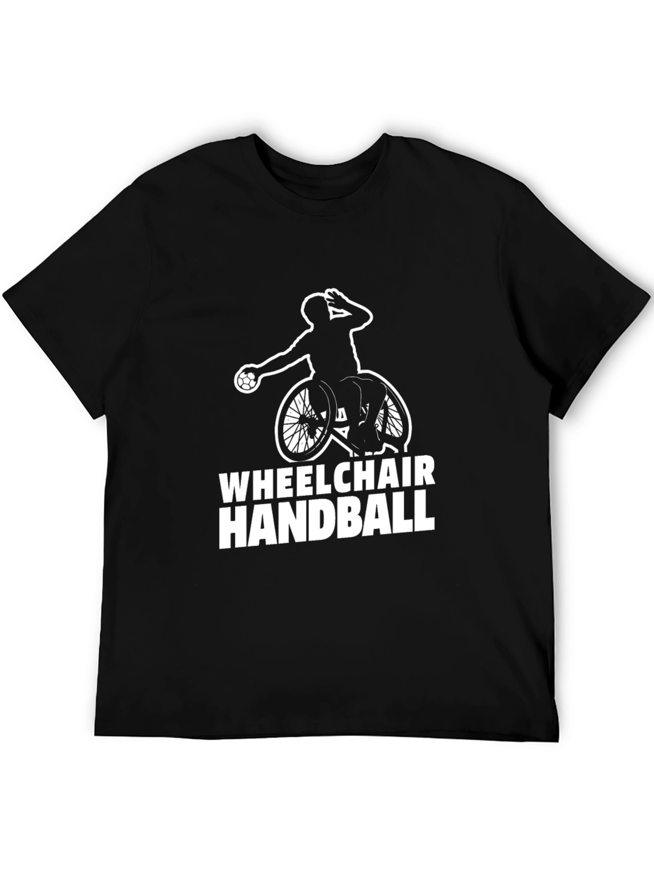 Wheelchair Handball T-Shirt - Adaptive Sports Graphic Tee