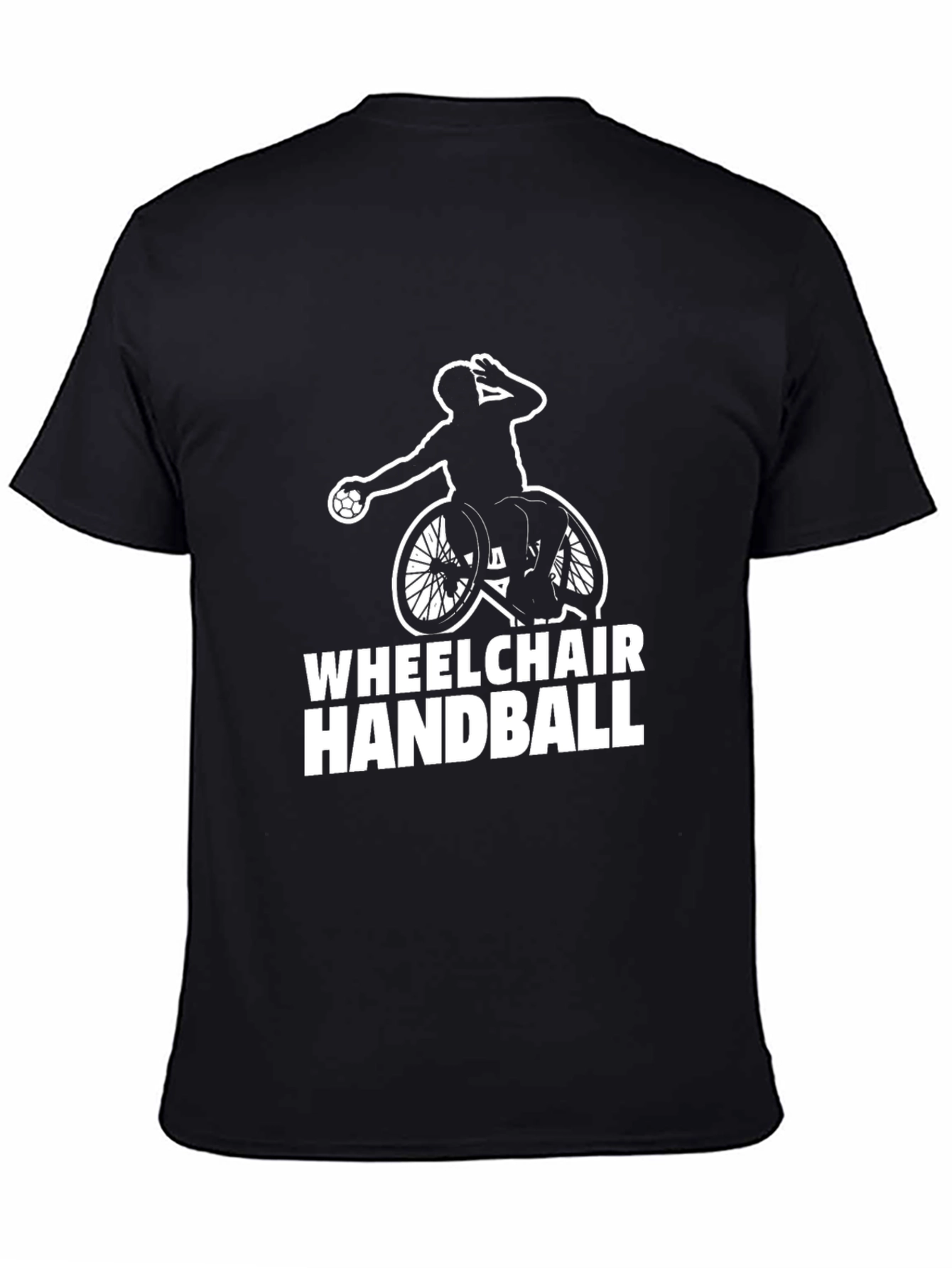 Wheelchair Handball T-Shirt - Adaptive Sports Graphic Tee