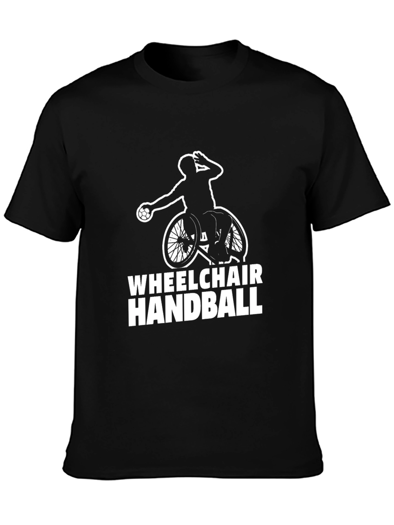 Wheelchair Handball T-Shirt - Adaptive Sports Graphic Tee