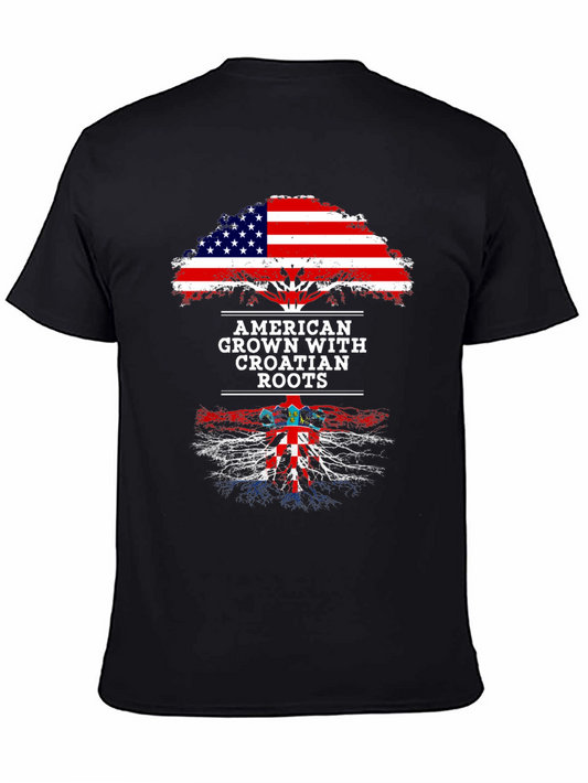 American Grown with Croatian Roots T-Shirt