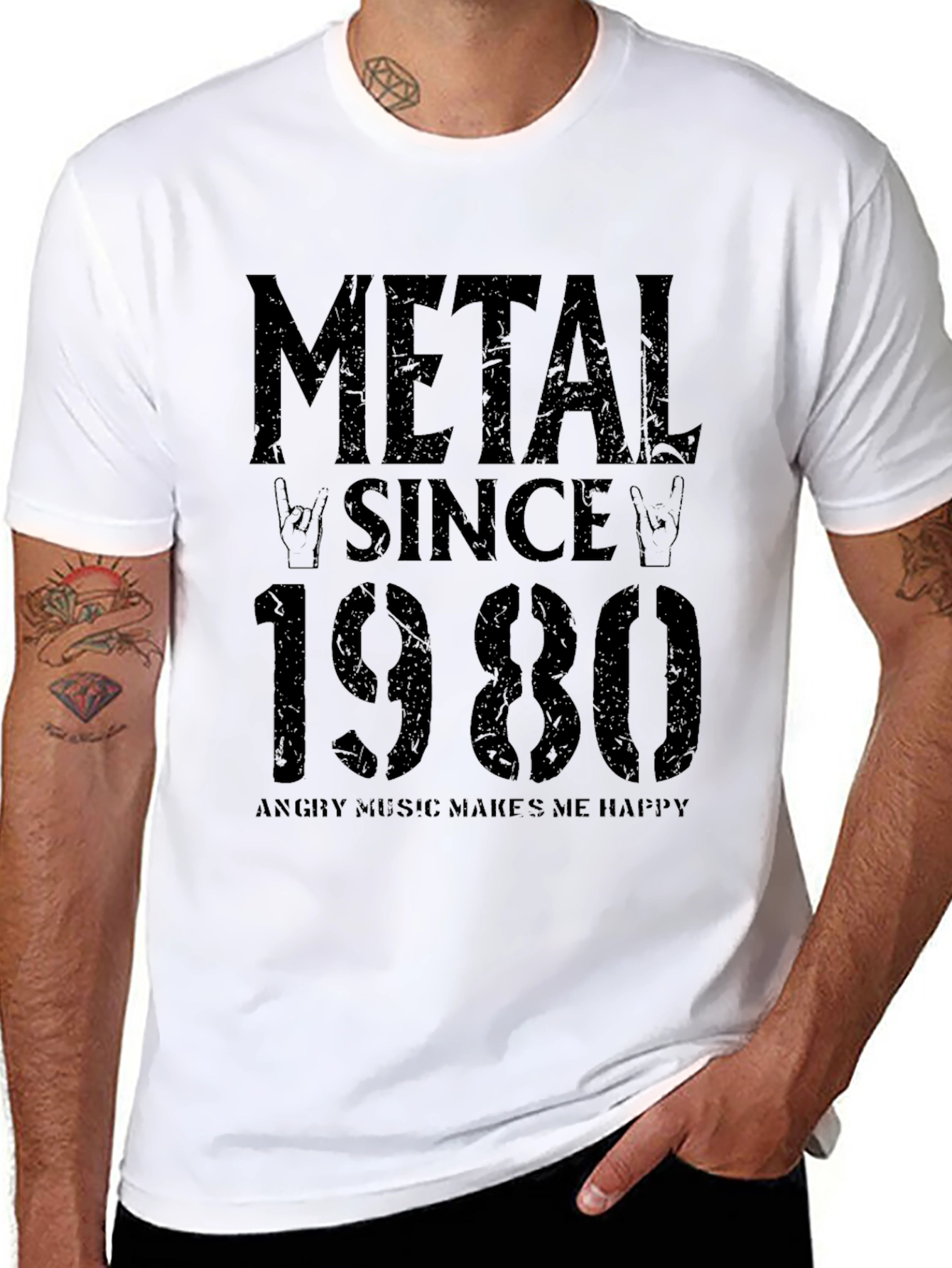 Metal Since 1980 Graphic Tee