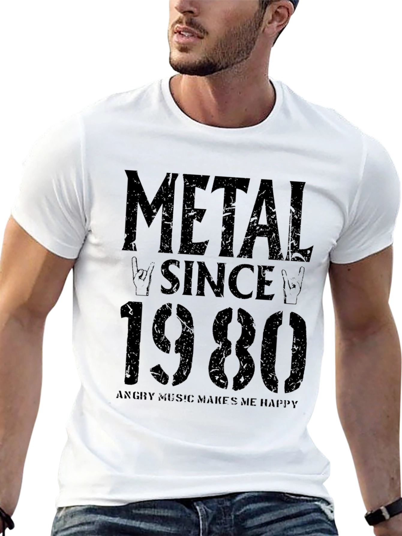 Metal Since 1980 Graphic Tee
