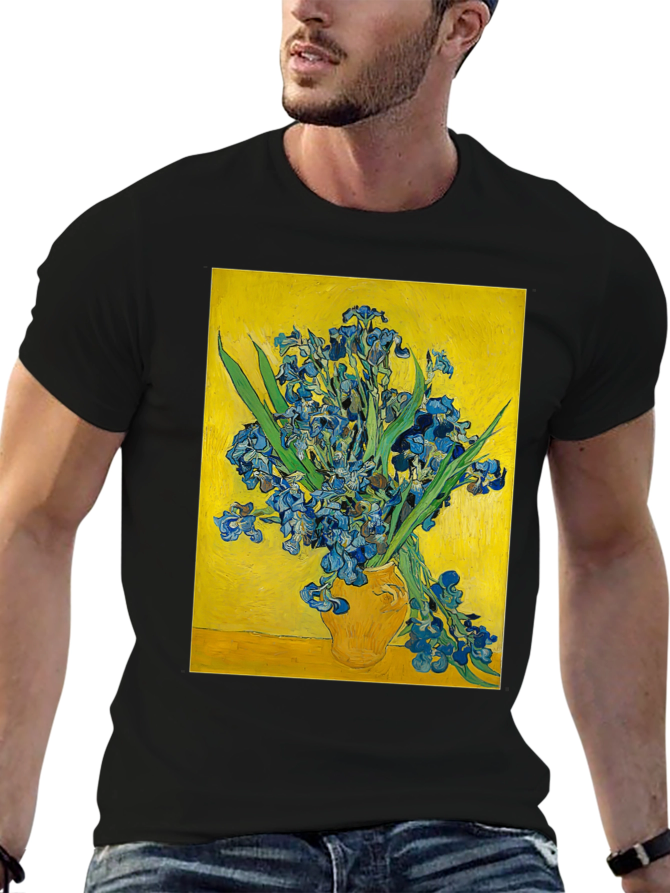 Floral Art Graphic T-Shirt