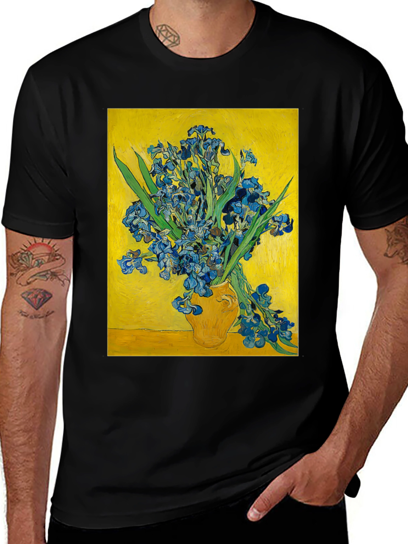 Floral Art Graphic T-Shirt