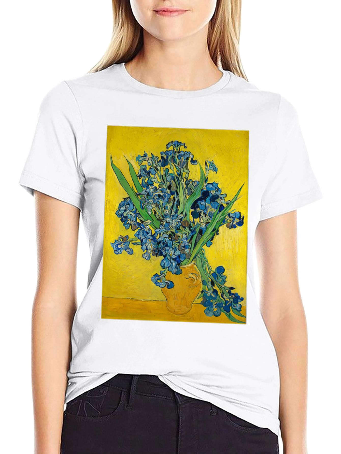 Floral Art Graphic T-Shirt