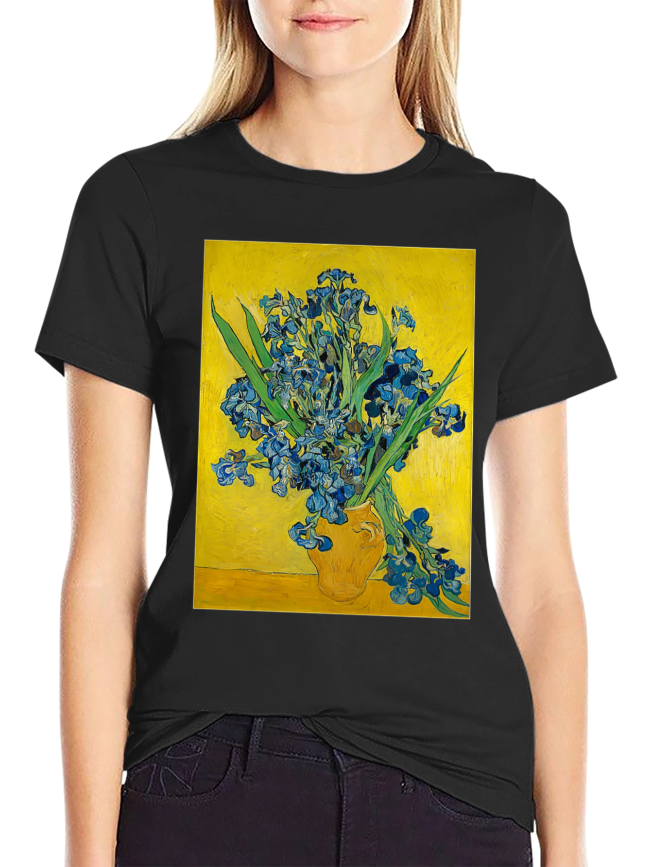 Floral Art Graphic T-Shirt