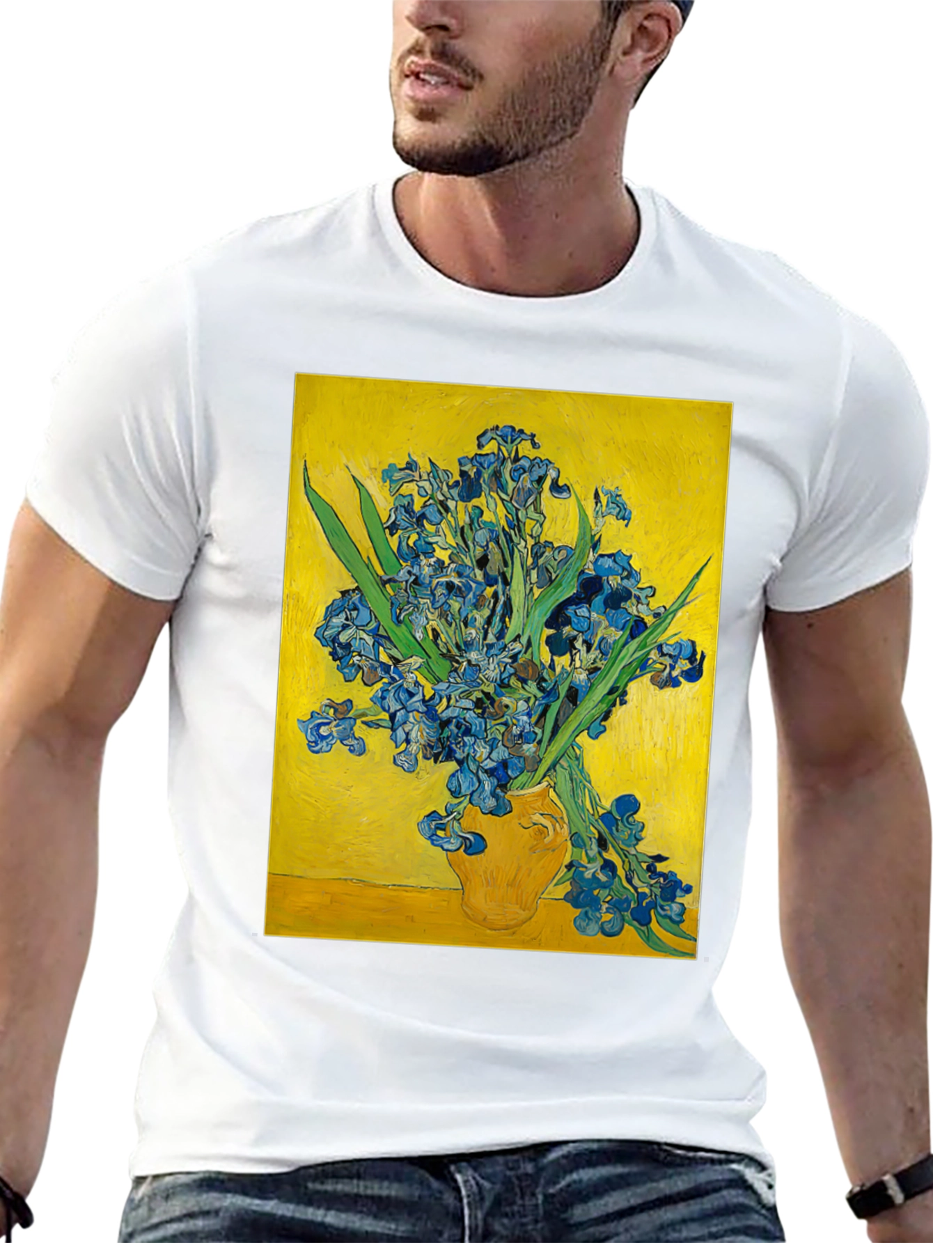 Floral Art Graphic T-Shirt