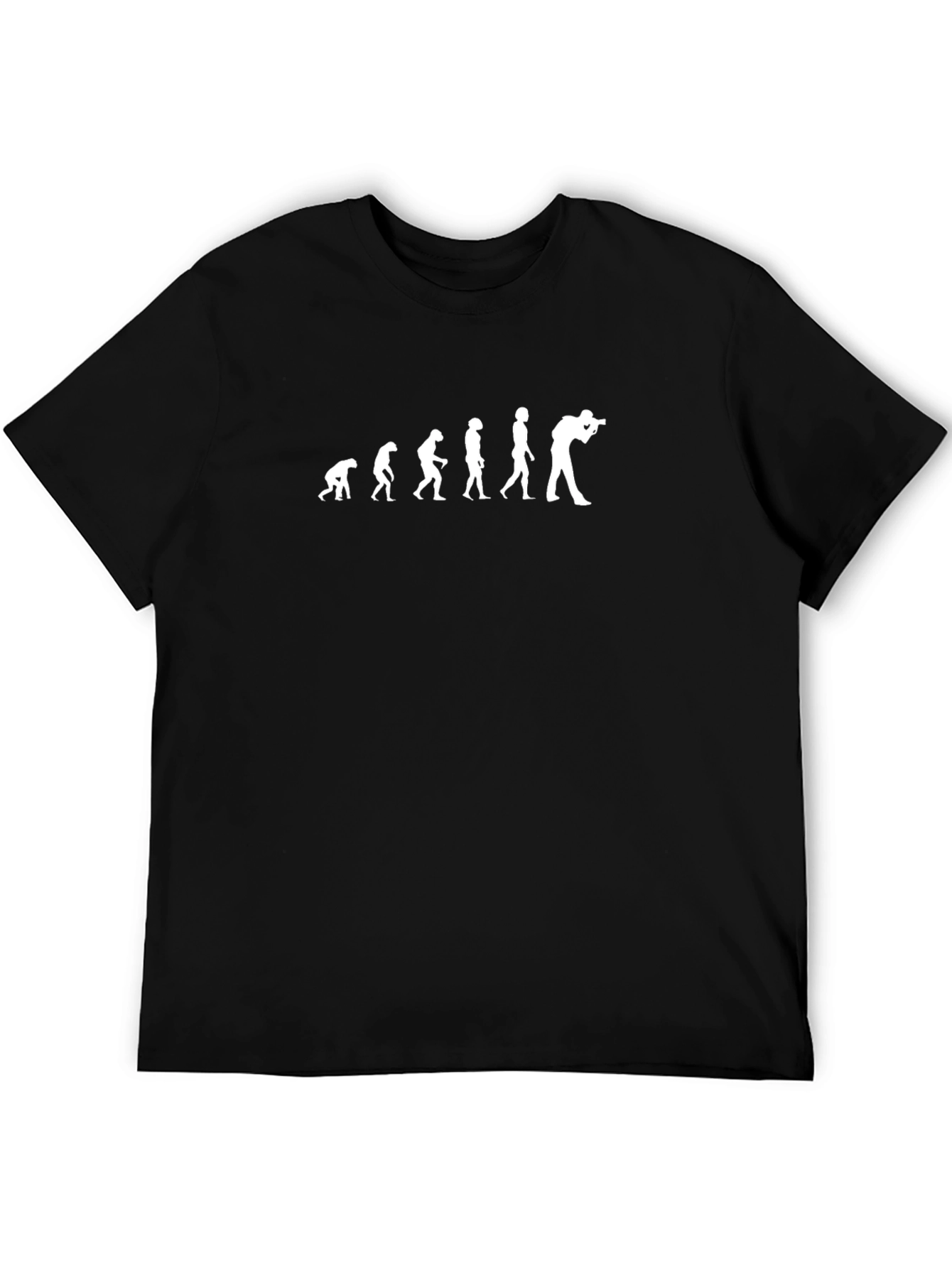 Evolution of a Photographer T-Shirt - Black