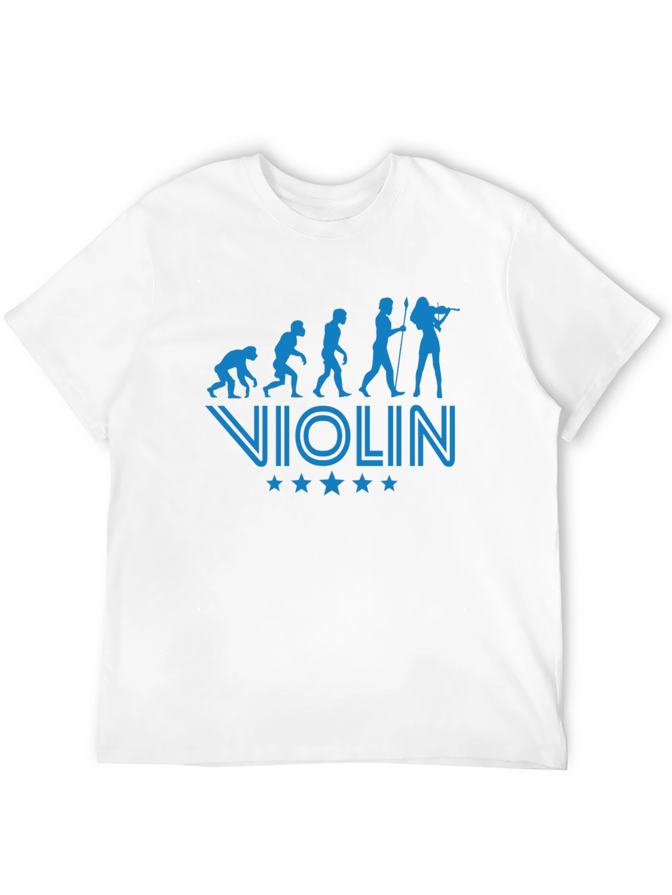 Evolution of Violinist T-Shirt - Black