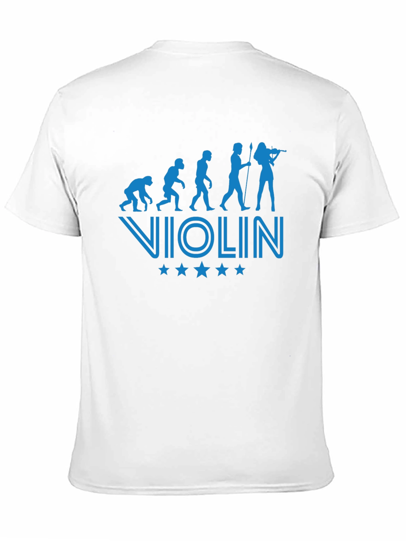 Evolution of Violinist T-Shirt - Black
