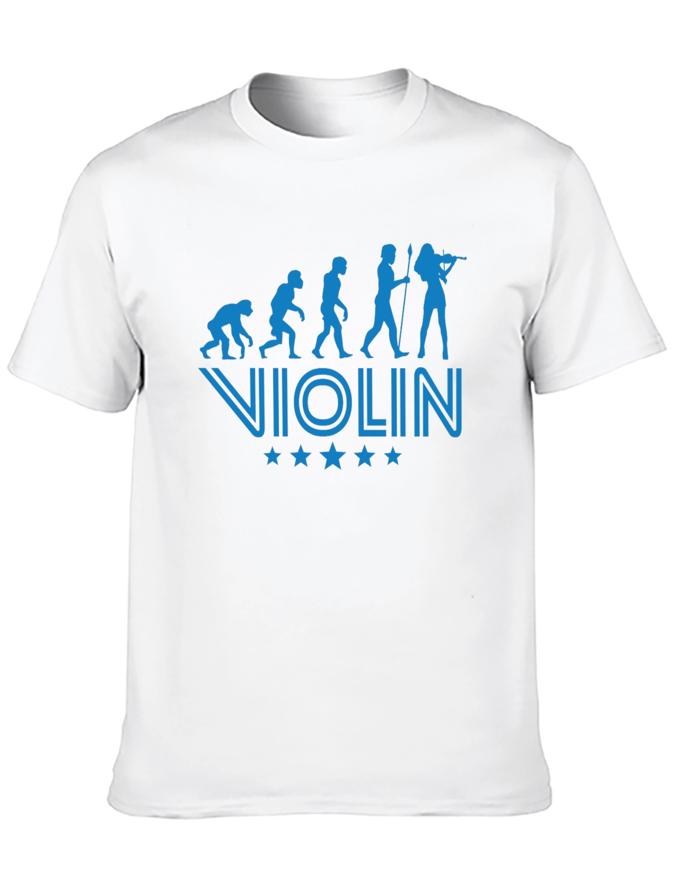 Evolution of Violinist T-Shirt - Black