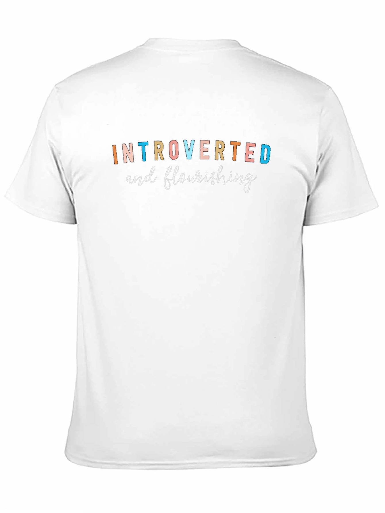 Introverted and Flourishing Graphic Tee