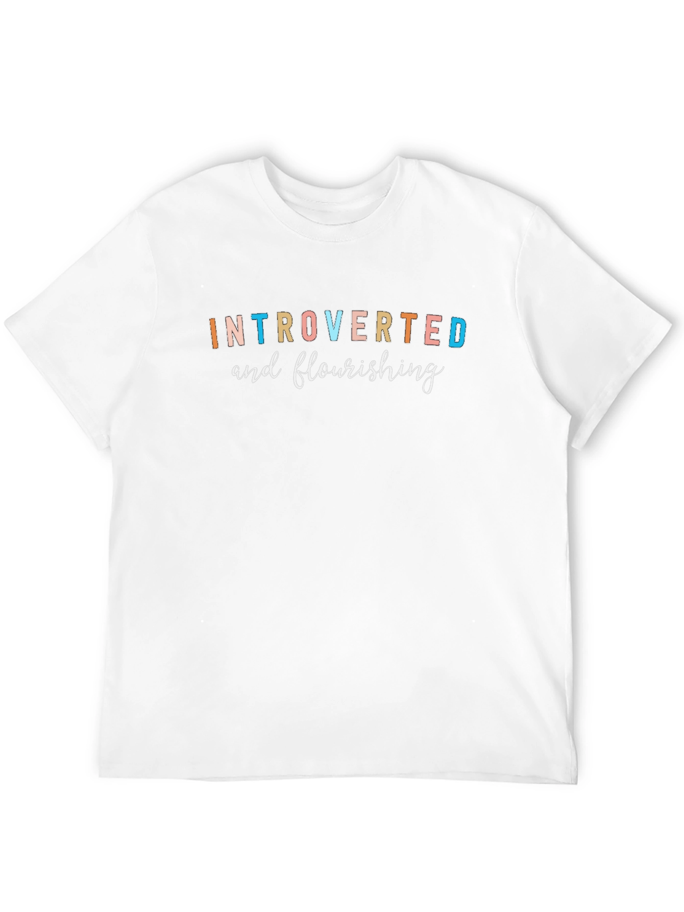 Introverted and Flourishing Graphic Tee