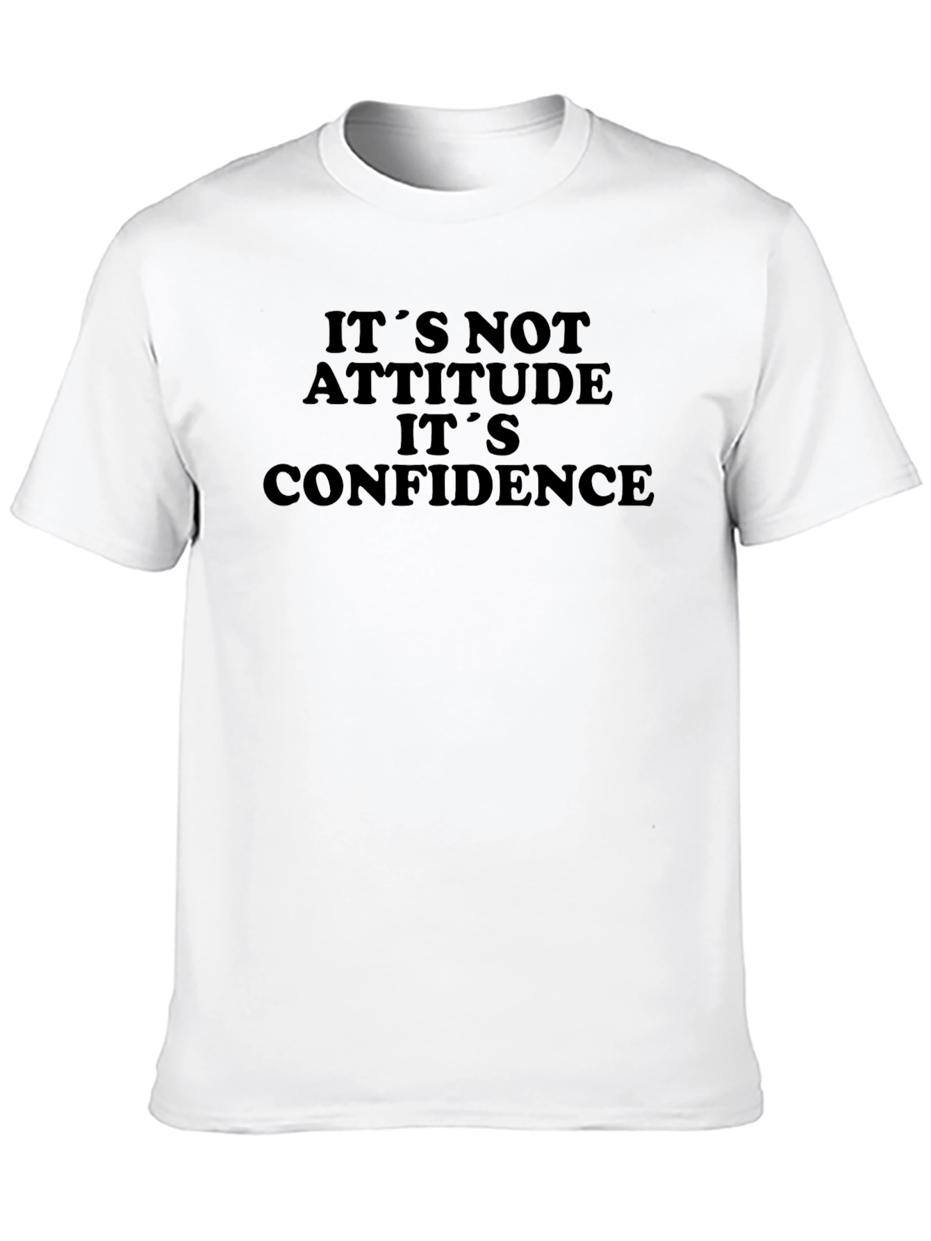 Confidence Graphic Tee - Black Unisex