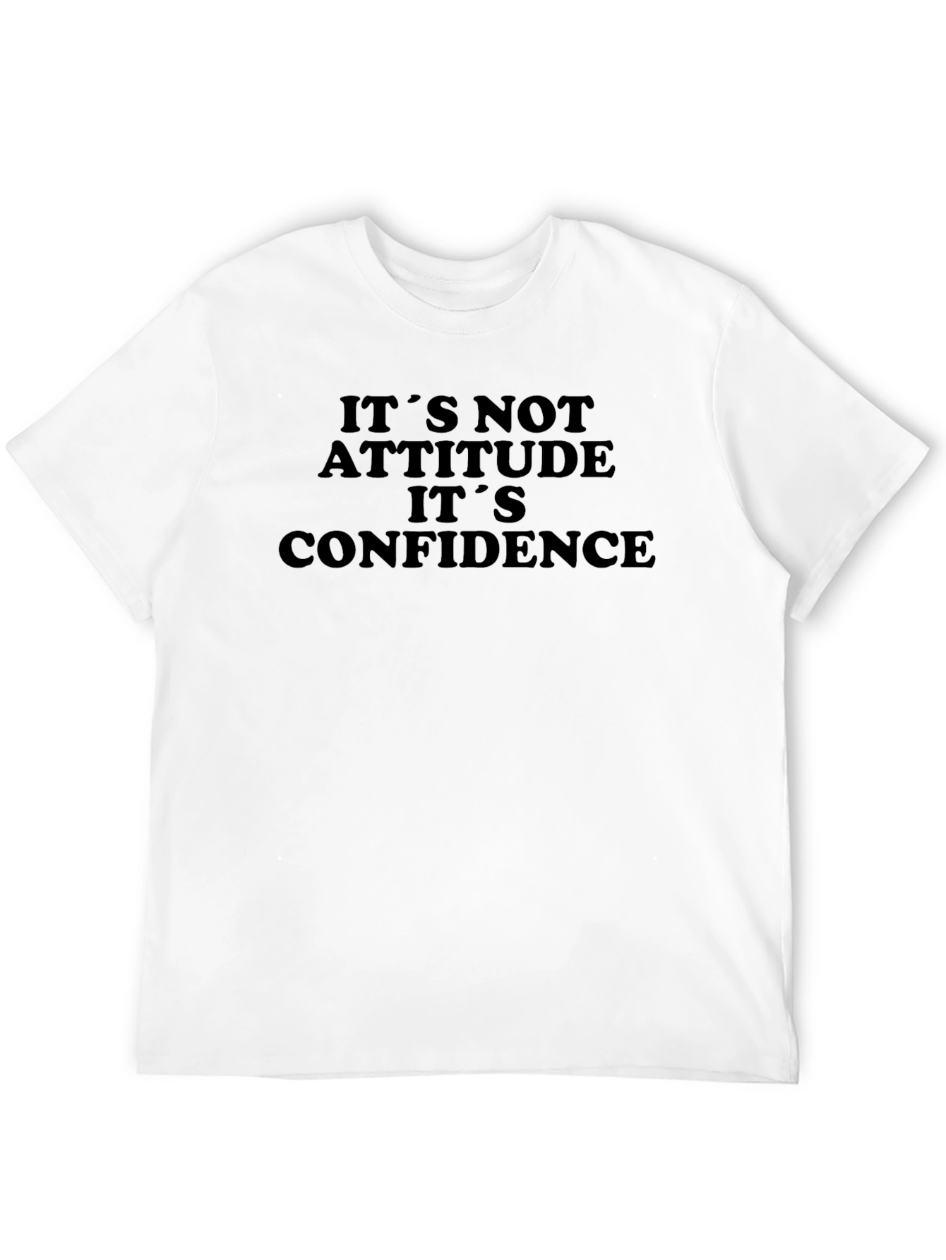Confidence Graphic Tee - Black Unisex