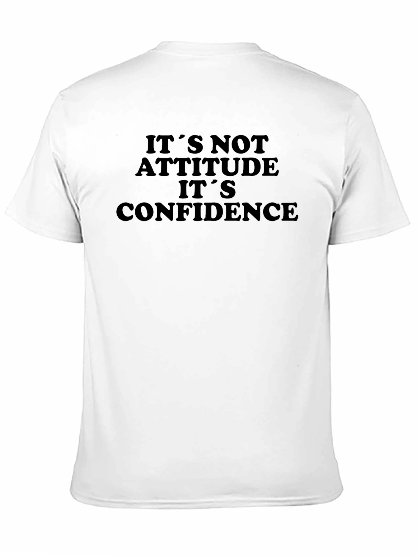 Confidence Graphic Tee - Black Unisex