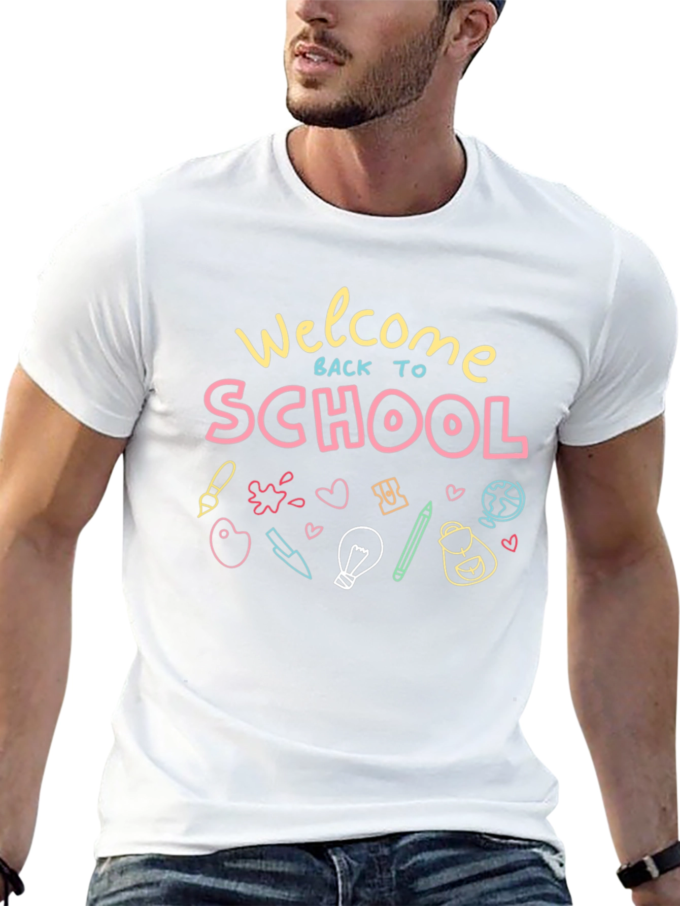 Welcome Back to School Graphic T-Shirt