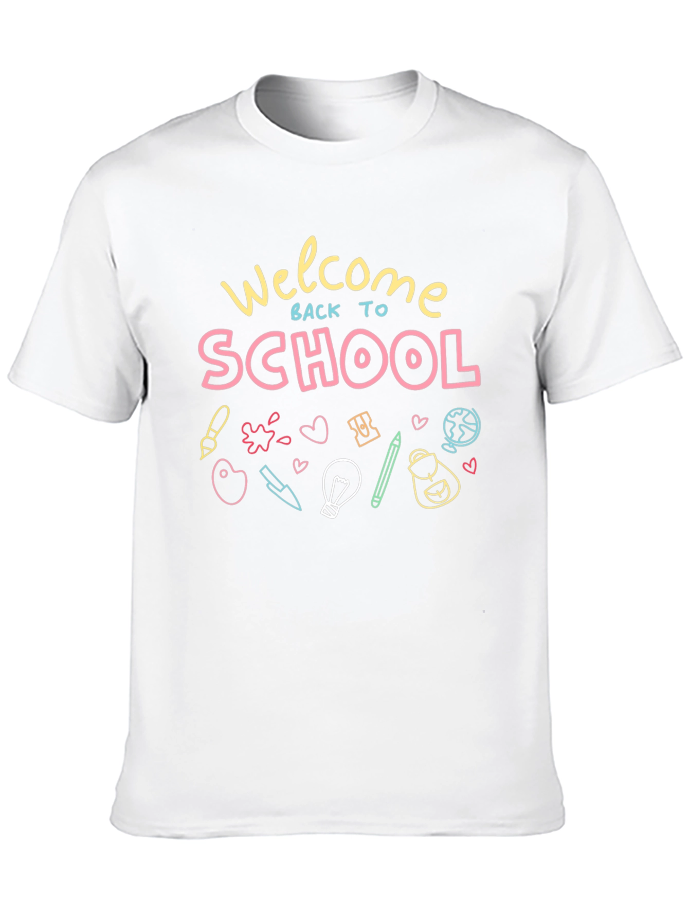 Welcome Back to School Graphic T-Shirt