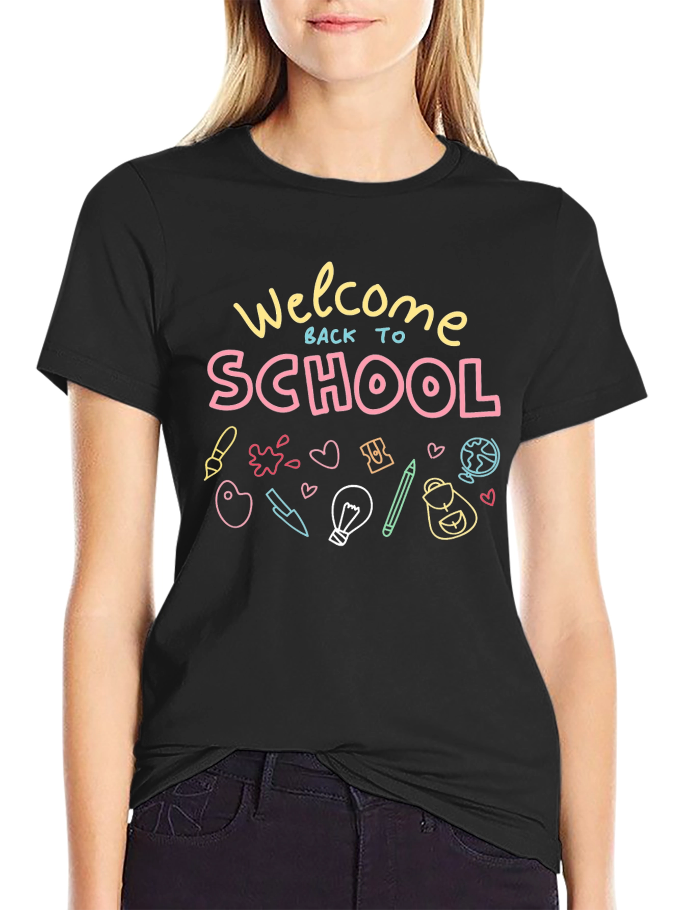 Welcome Back to School Graphic T-Shirt
